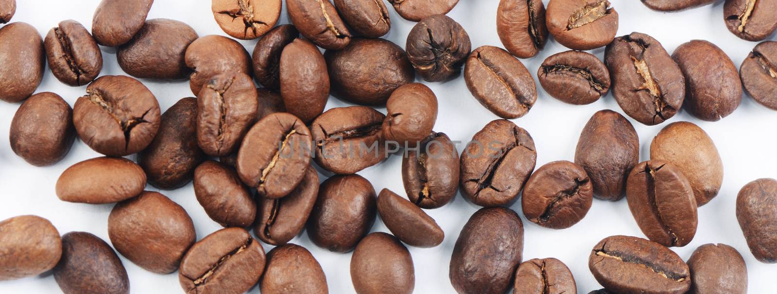 The coffee beans as a background by SvetaVo