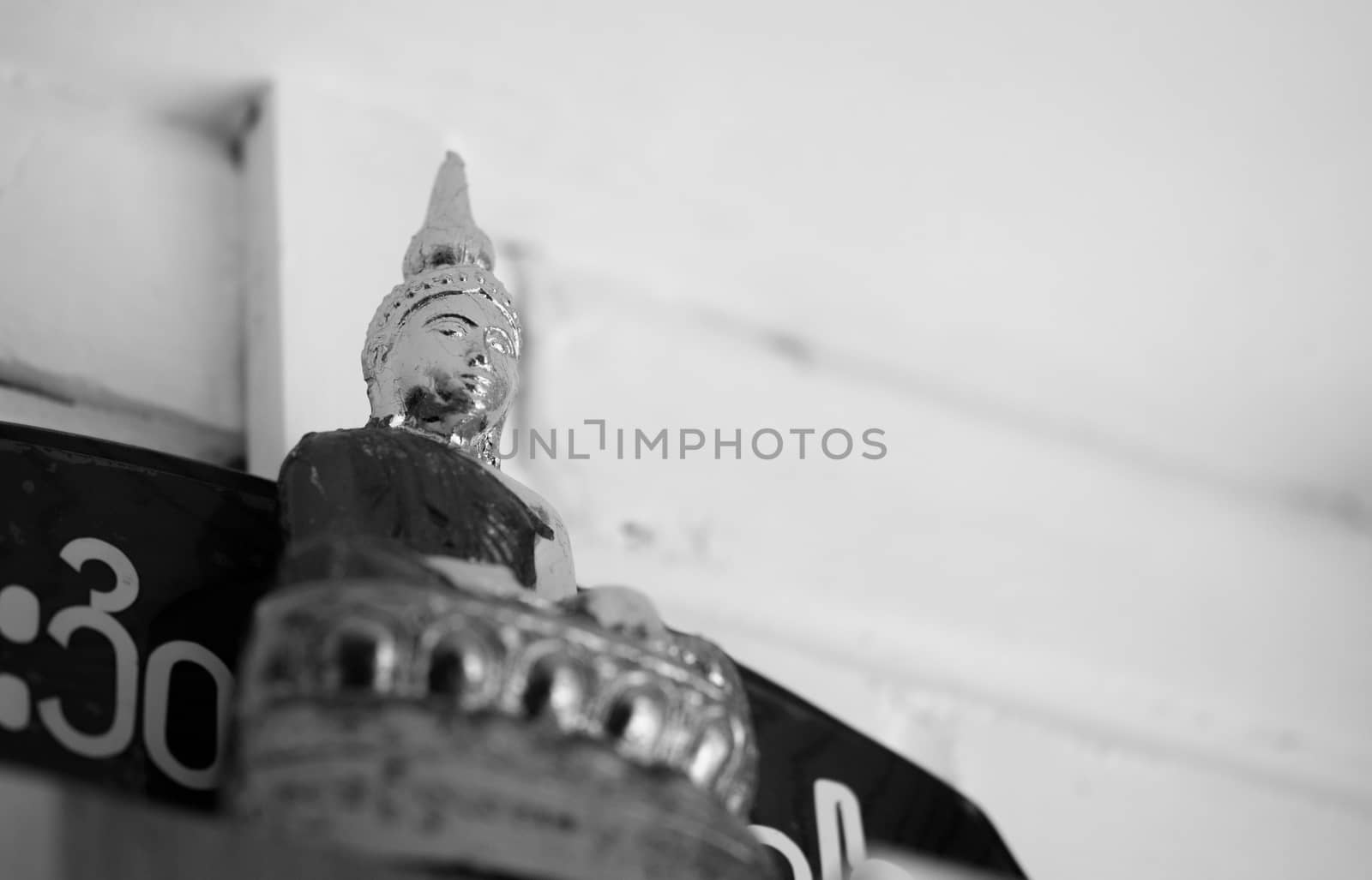 BUDDHA STATUE FOCUS ON FACE by PrettyTG