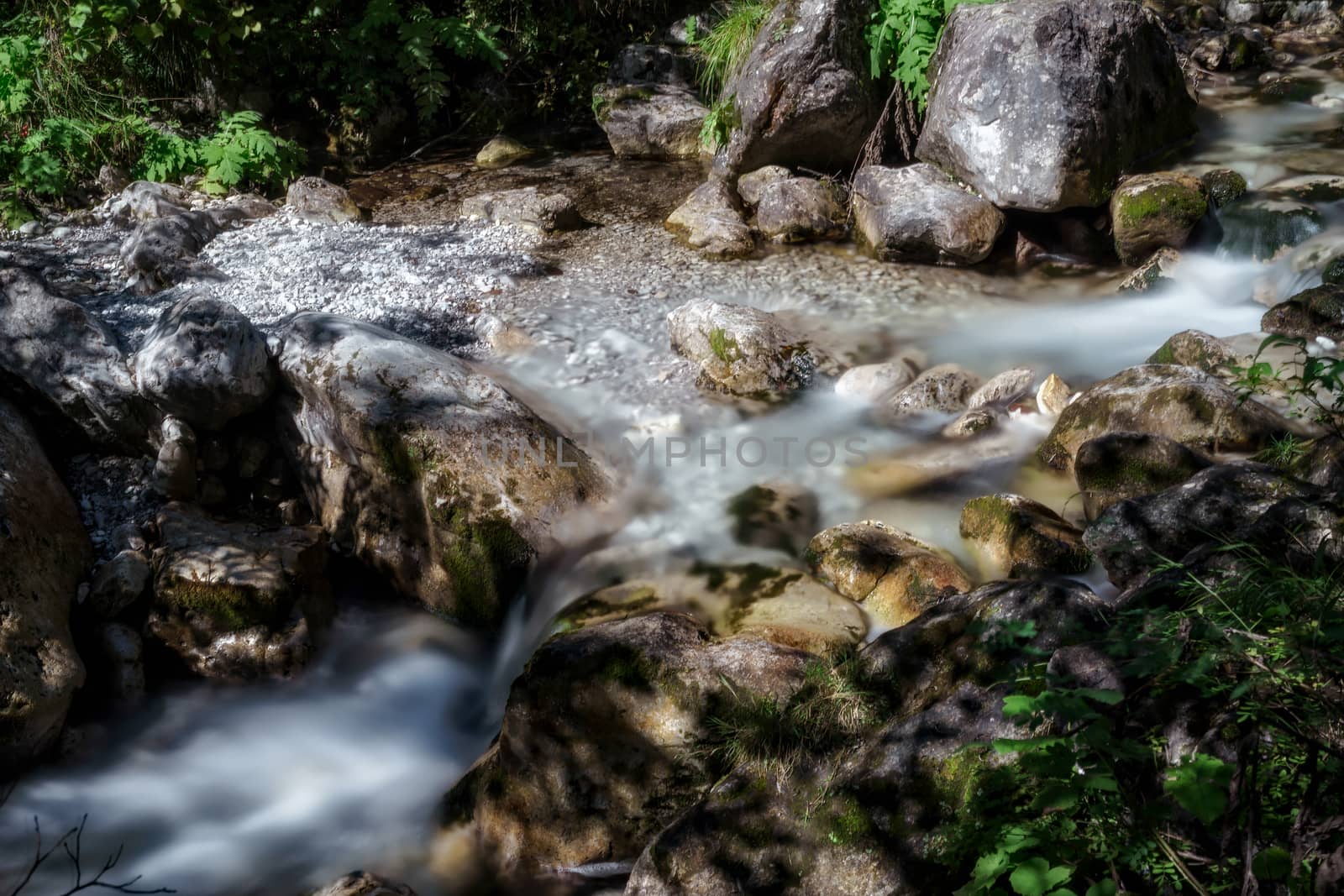 Tiny Rapids at the Val Vertova Torrent near Bergamo in Italy by phil_bird