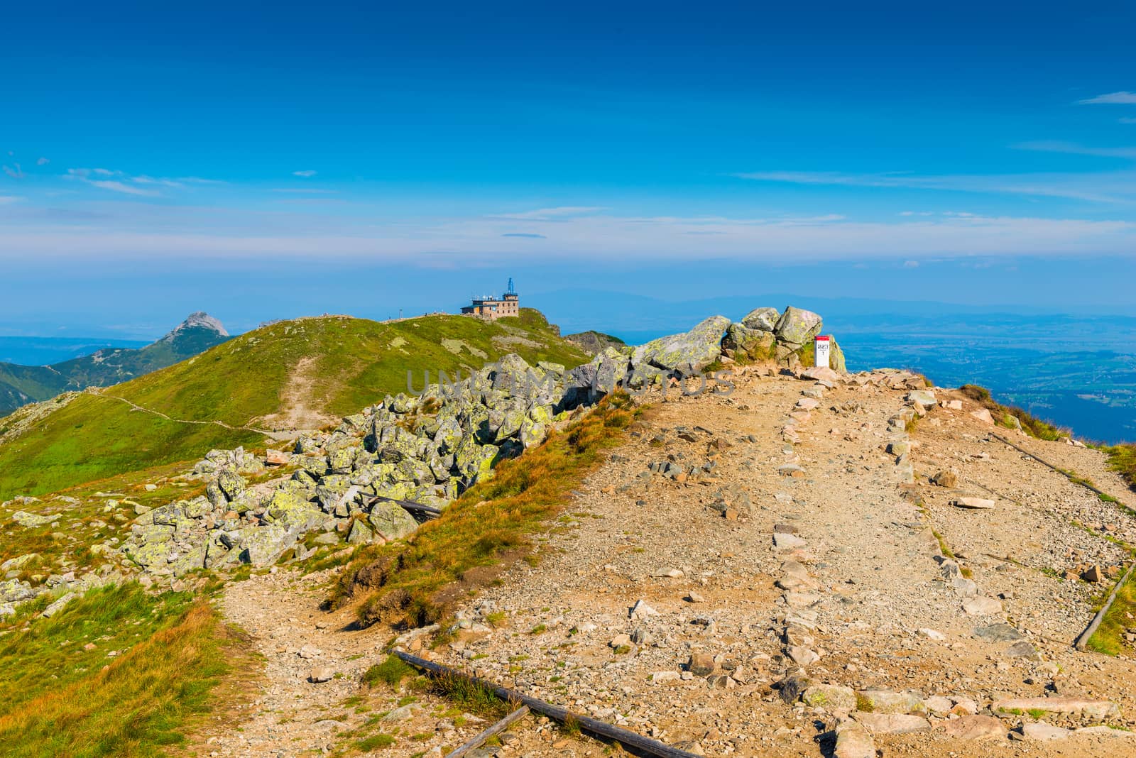 Kasprowy Wierch - a popular tourist destination in Poland