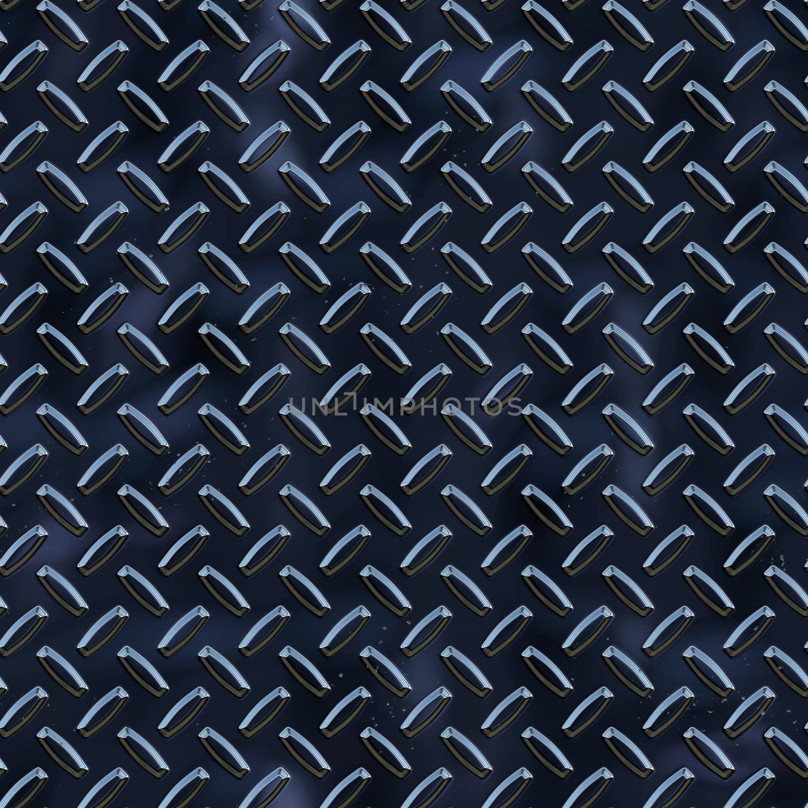 Black Blue Metal Plate Seamless Texture by whitechild