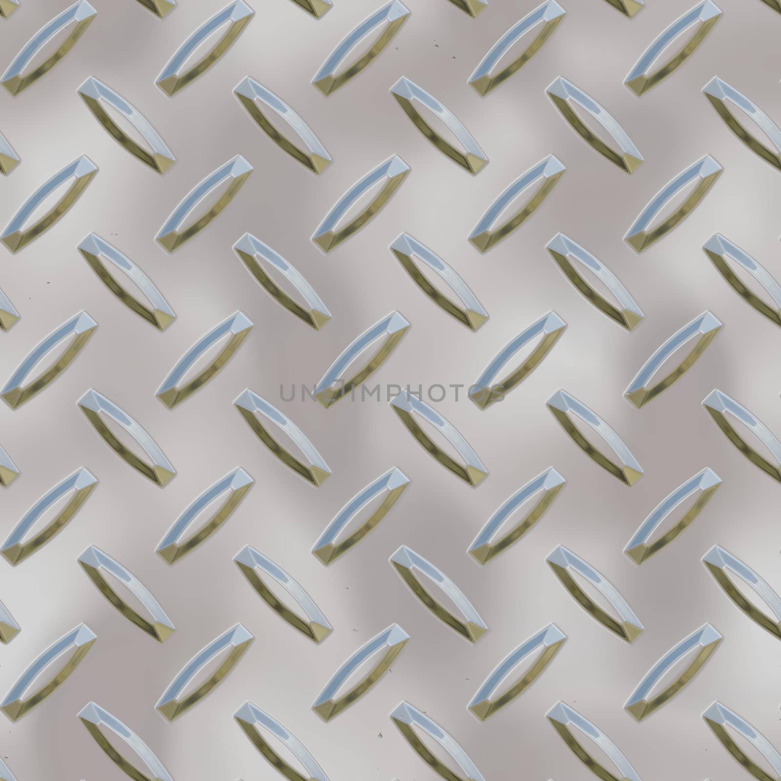 Silver diamond shiny metal plate seamless pattern, or texture.