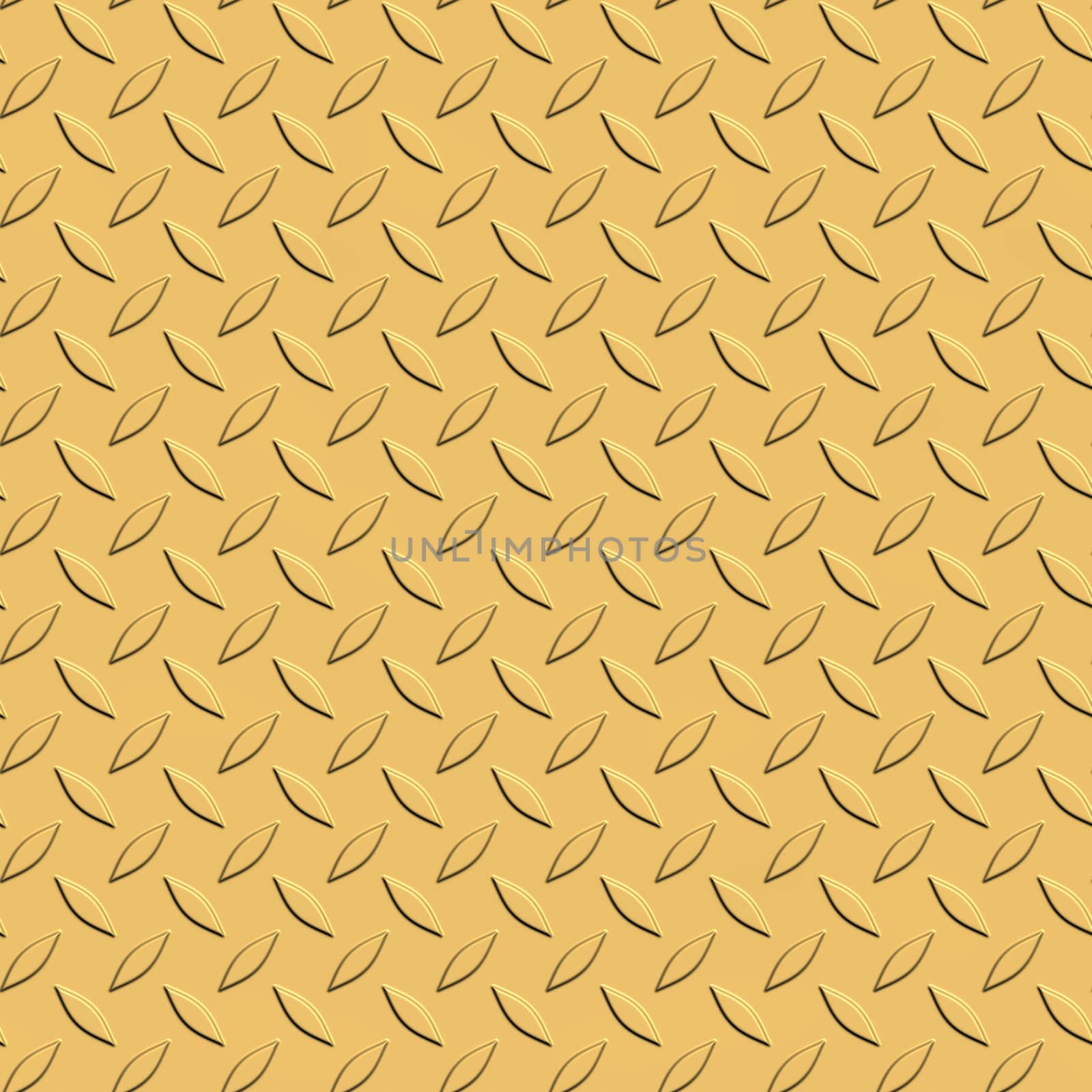 Gold yellow diamond shiny metal plate seamless pattern, or texture.