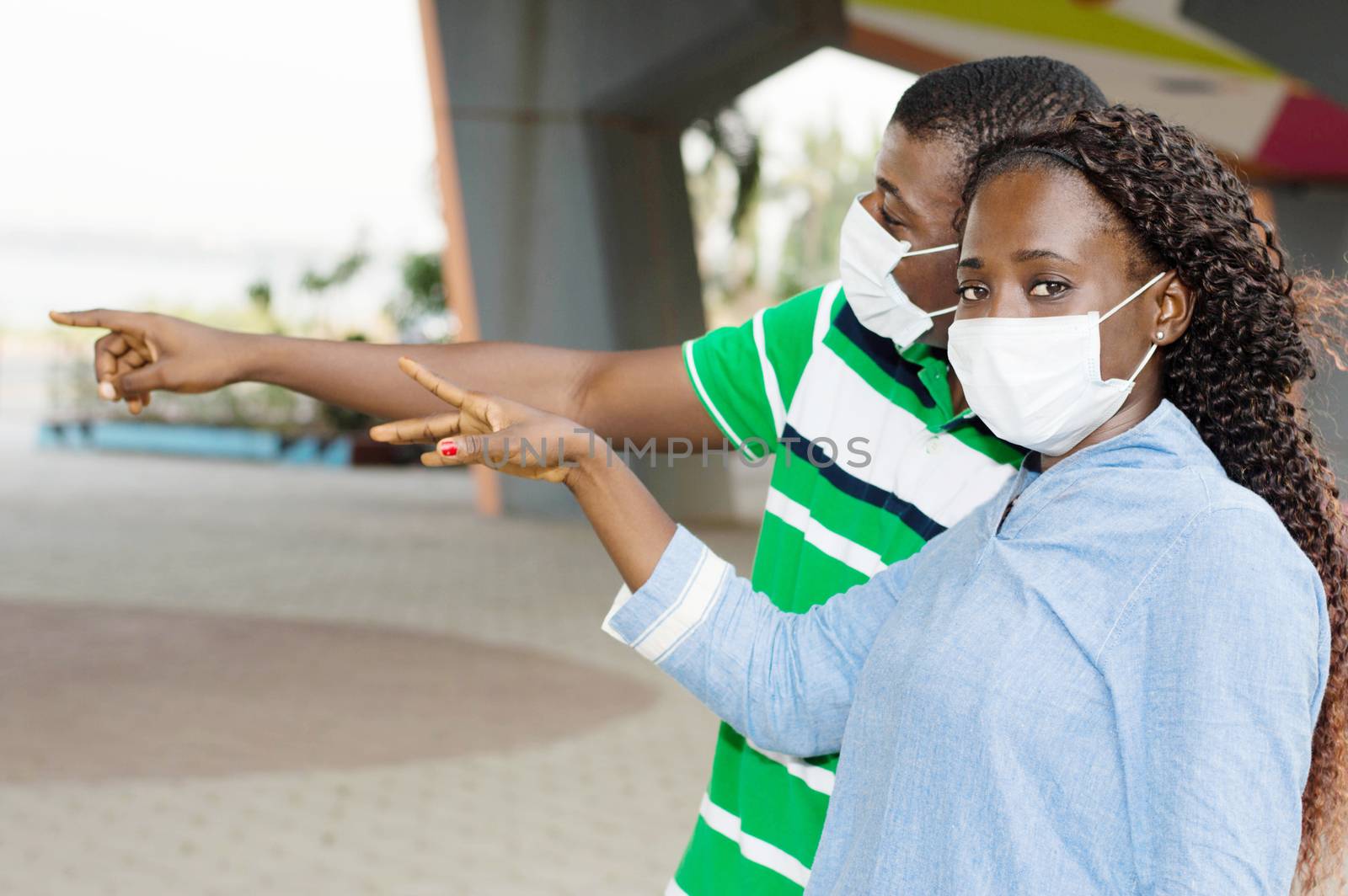 young people are showing us the location of the pollution.