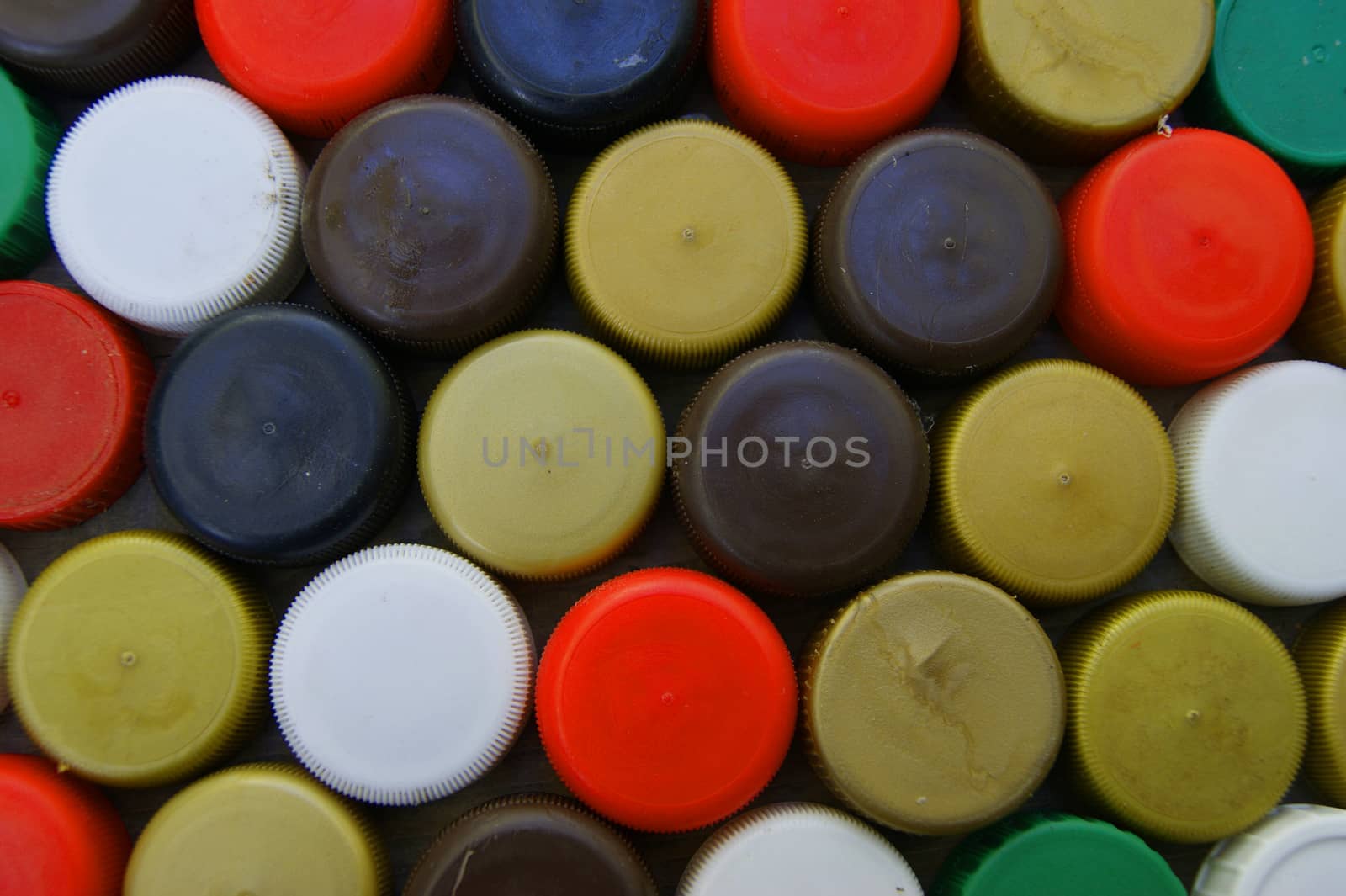 Plastic stoppers from bottles by cobol1964