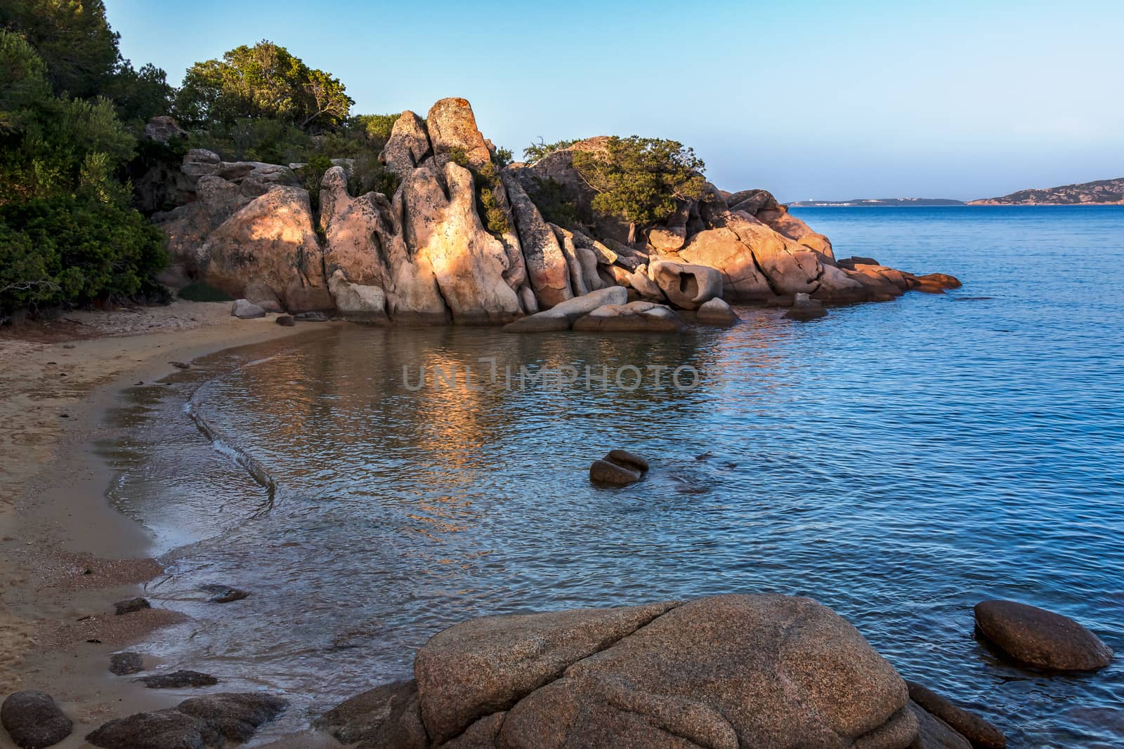 Beach near Tanca Manna Cannigione Sardinia by phil_bird
