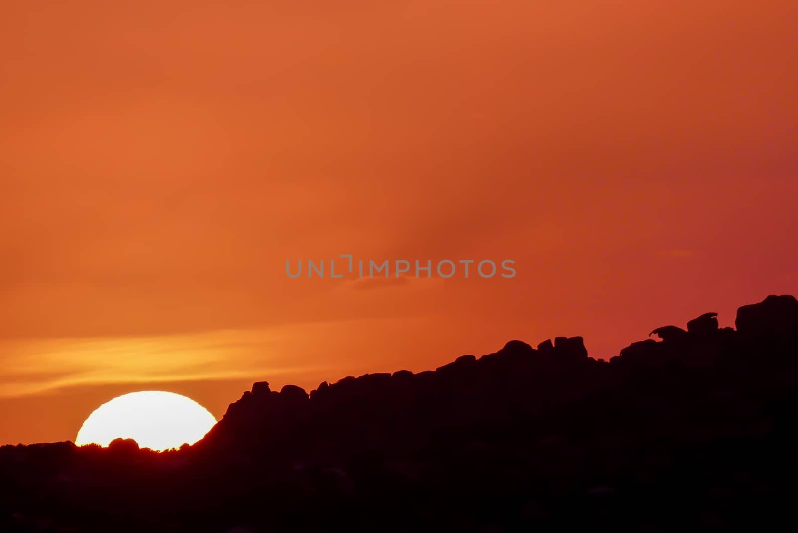 Sun Setting beyond Palau in Sardinia by phil_bird