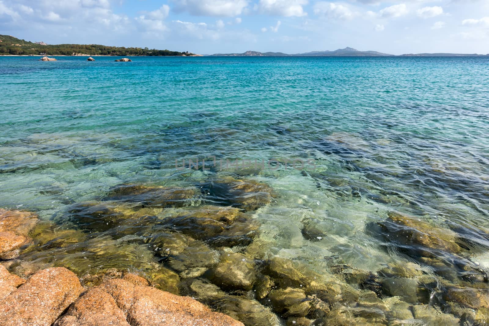 Mannena beach in Sardinia