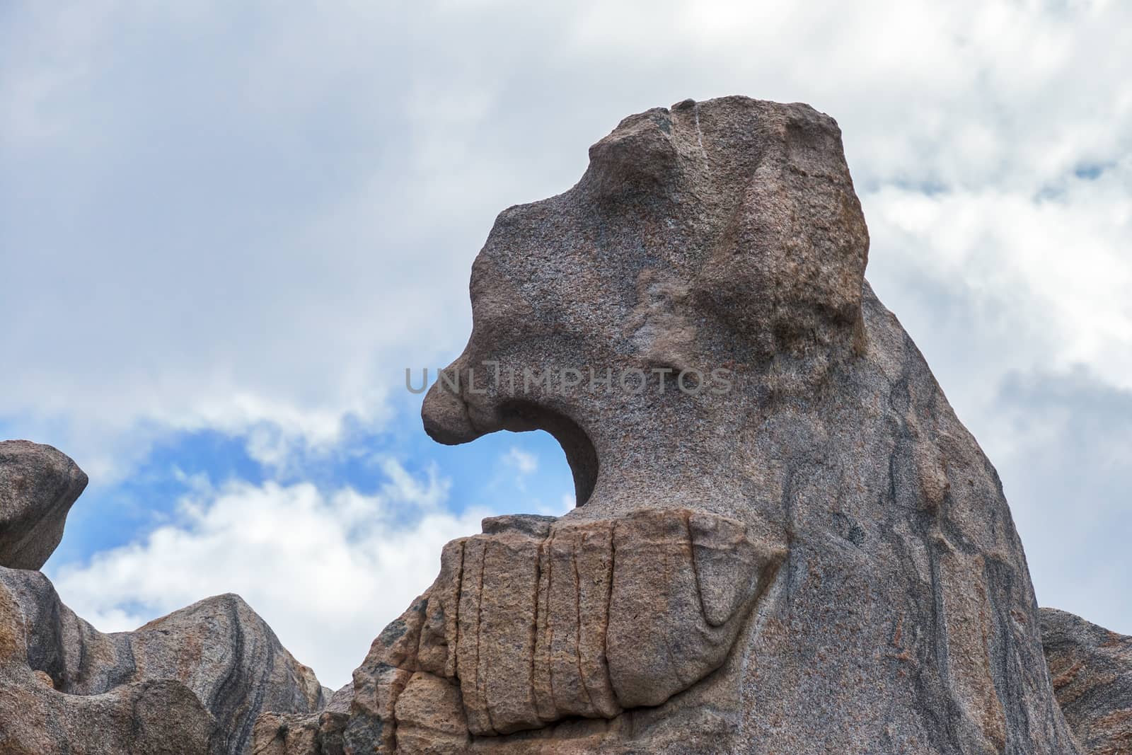 Rock Face at Capo Testa Sardinia