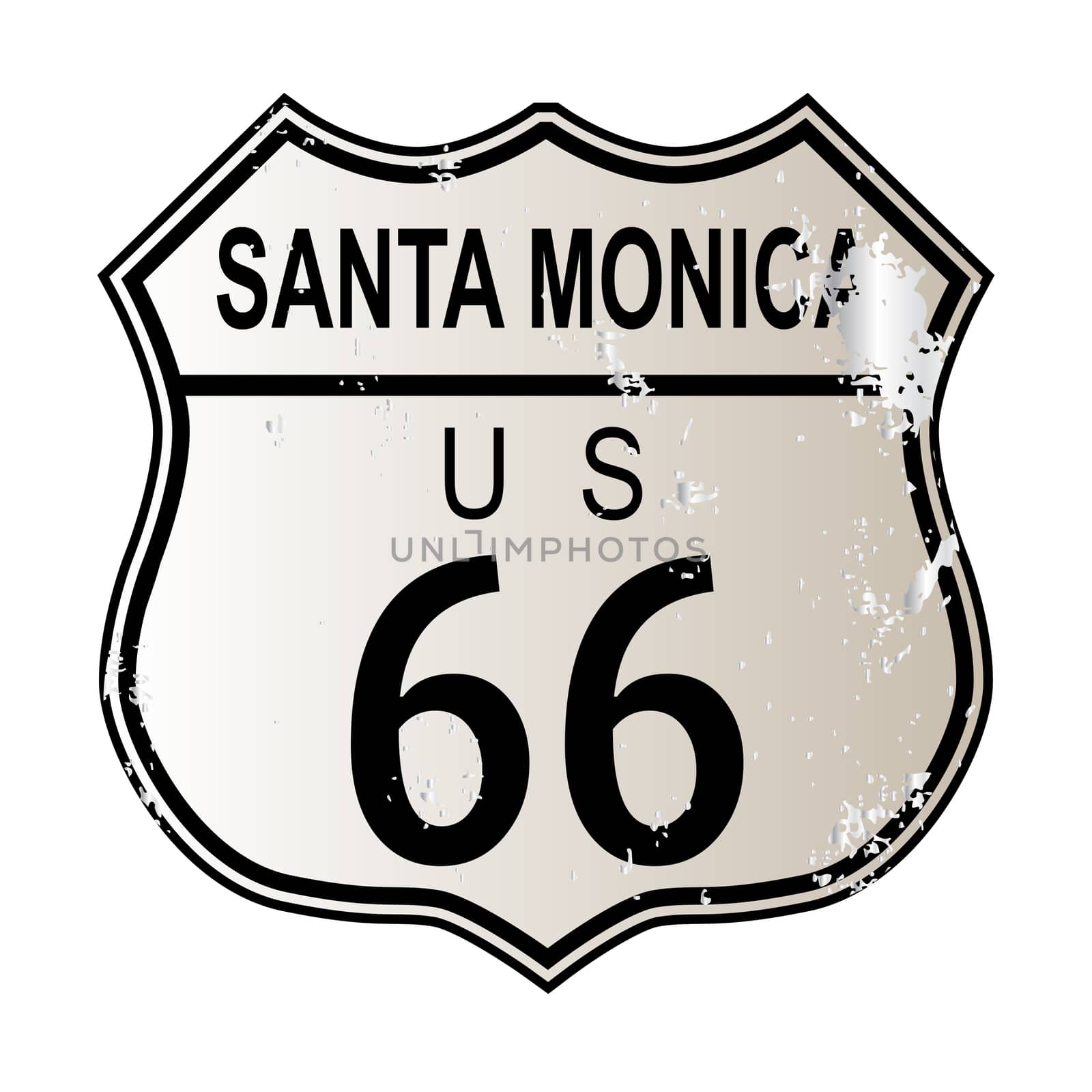 Santa Monica Route 66 by Bigalbaloo