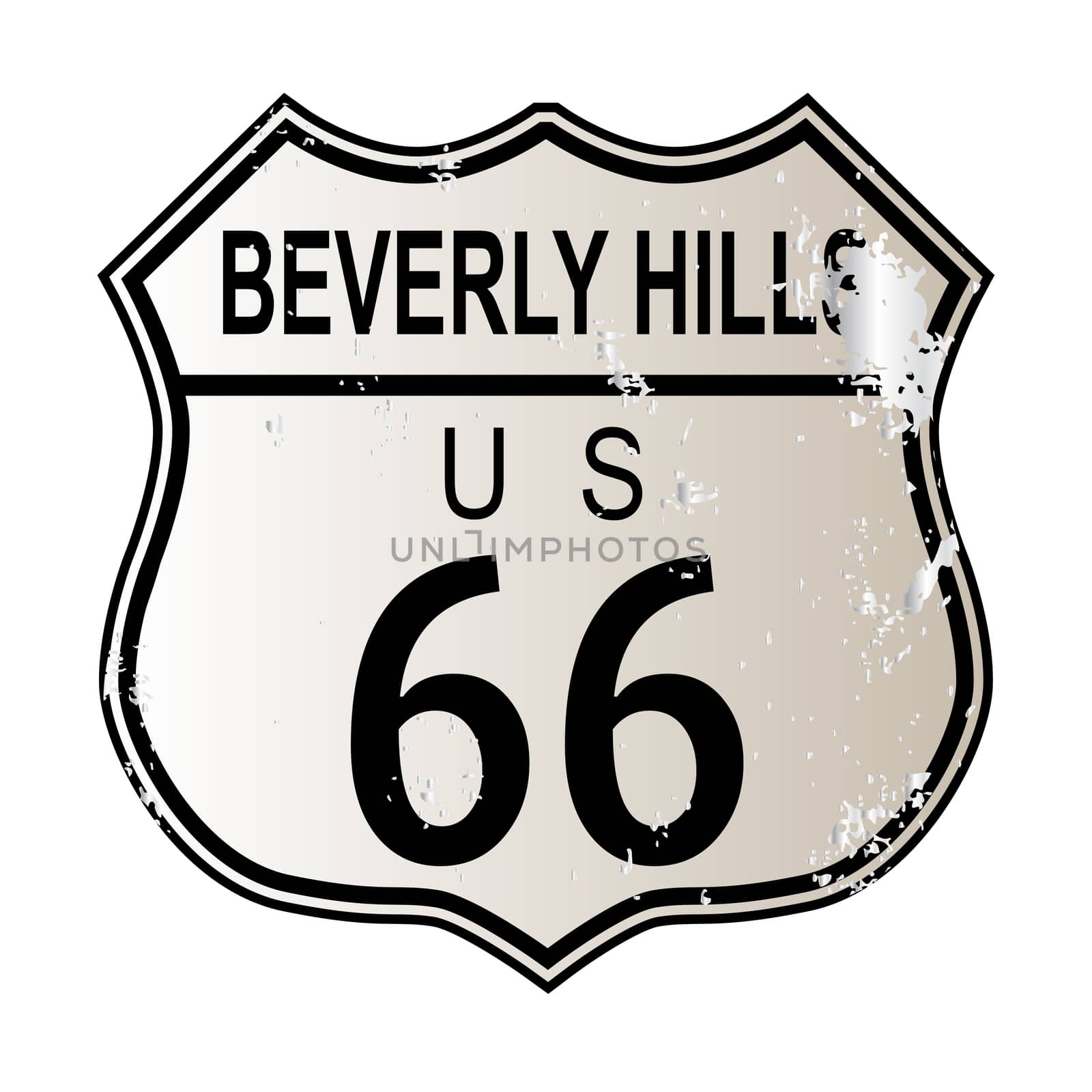 Beverly Hills Route 66 by Bigalbaloo