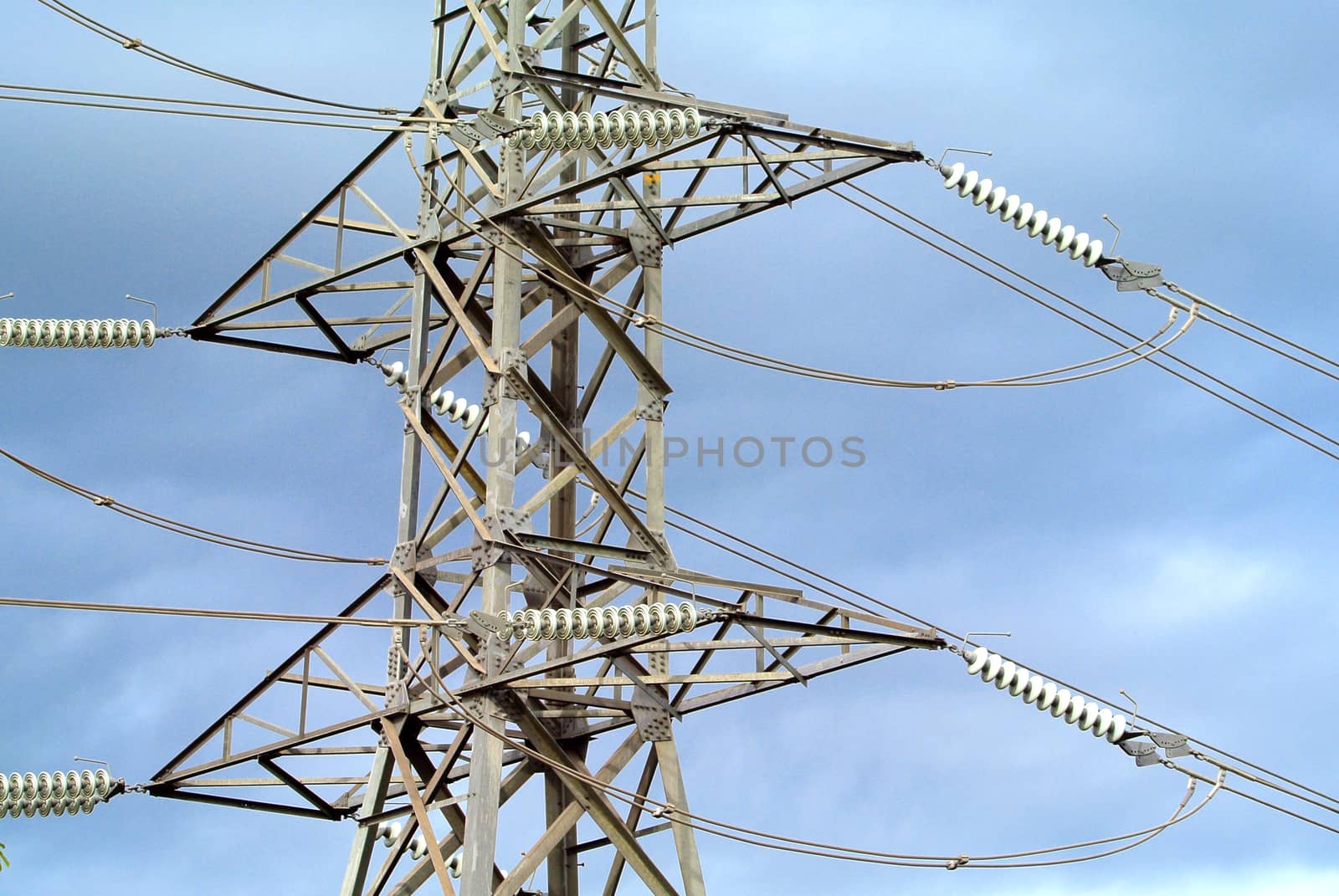 High voltage transmission power line