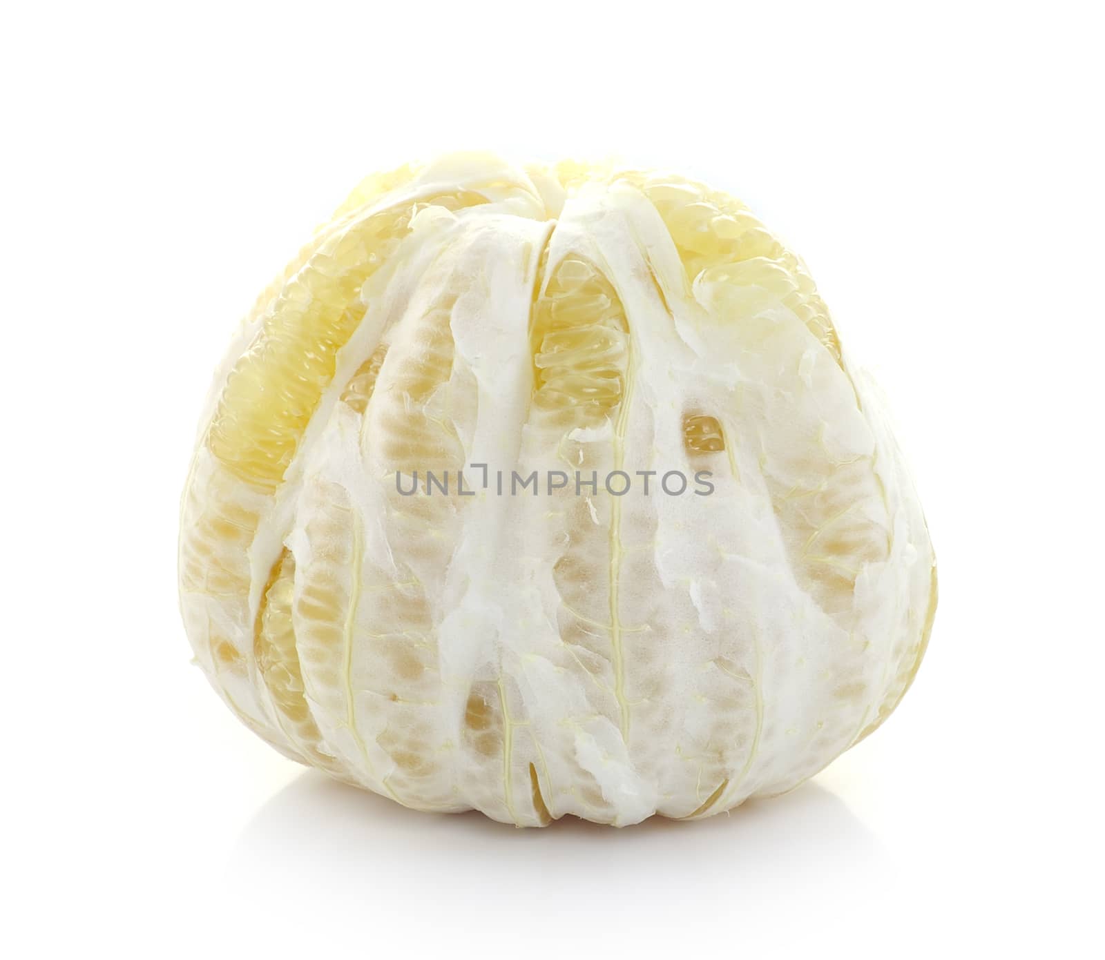 Grapefruit isolated on white background by sommai