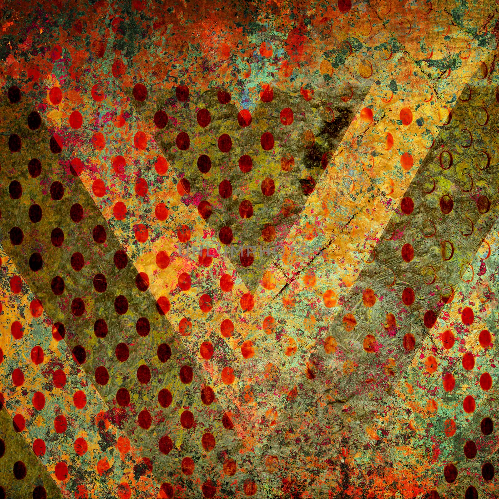 abstract the old grunge wall for background by sommai