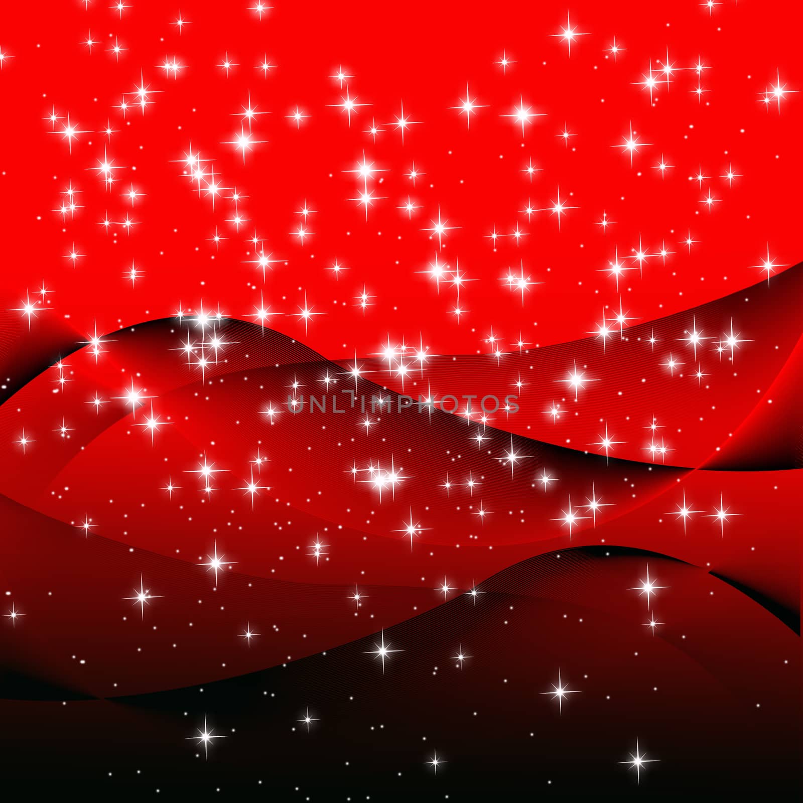 abstract red background by sommai