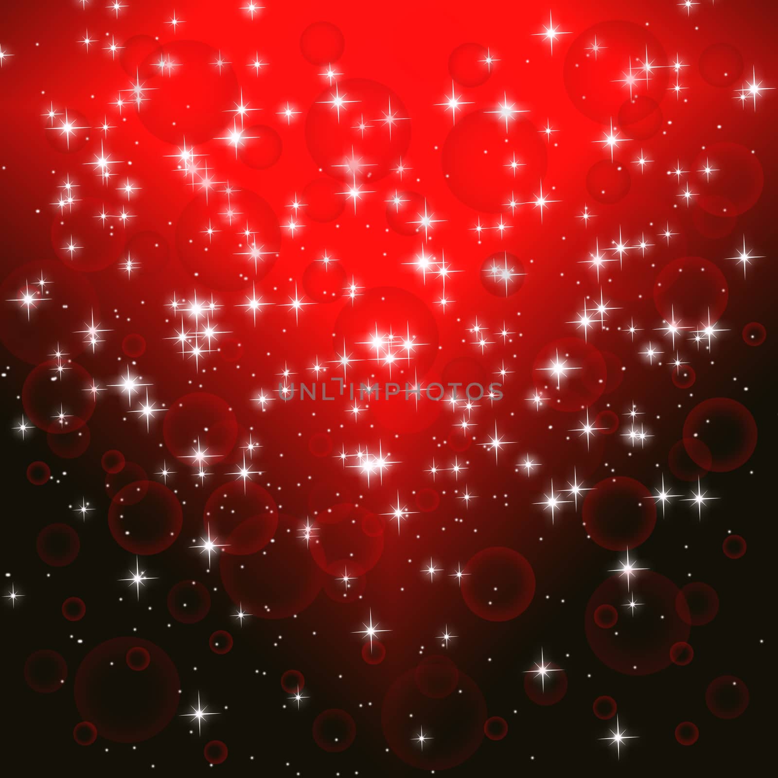 abstract red  background for Christmas by sommai