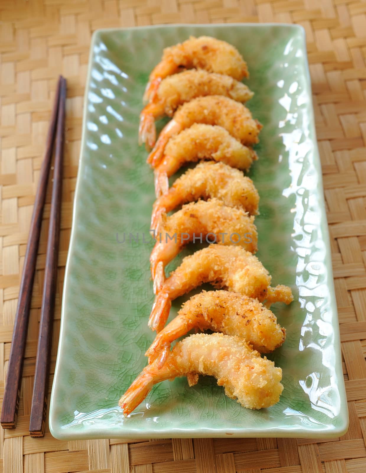 Fried Shrimp by sommai