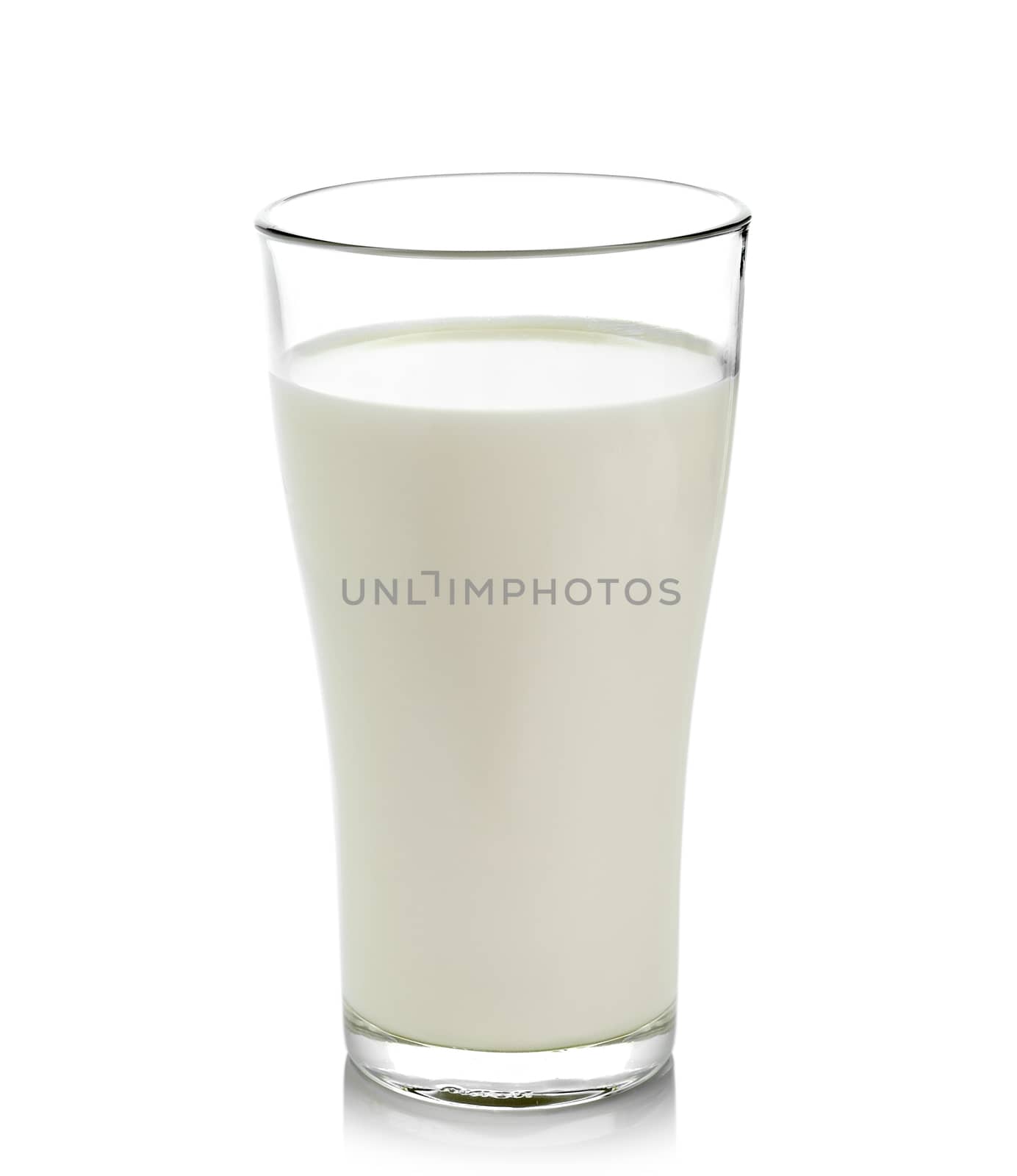 glass of milk by sommai
