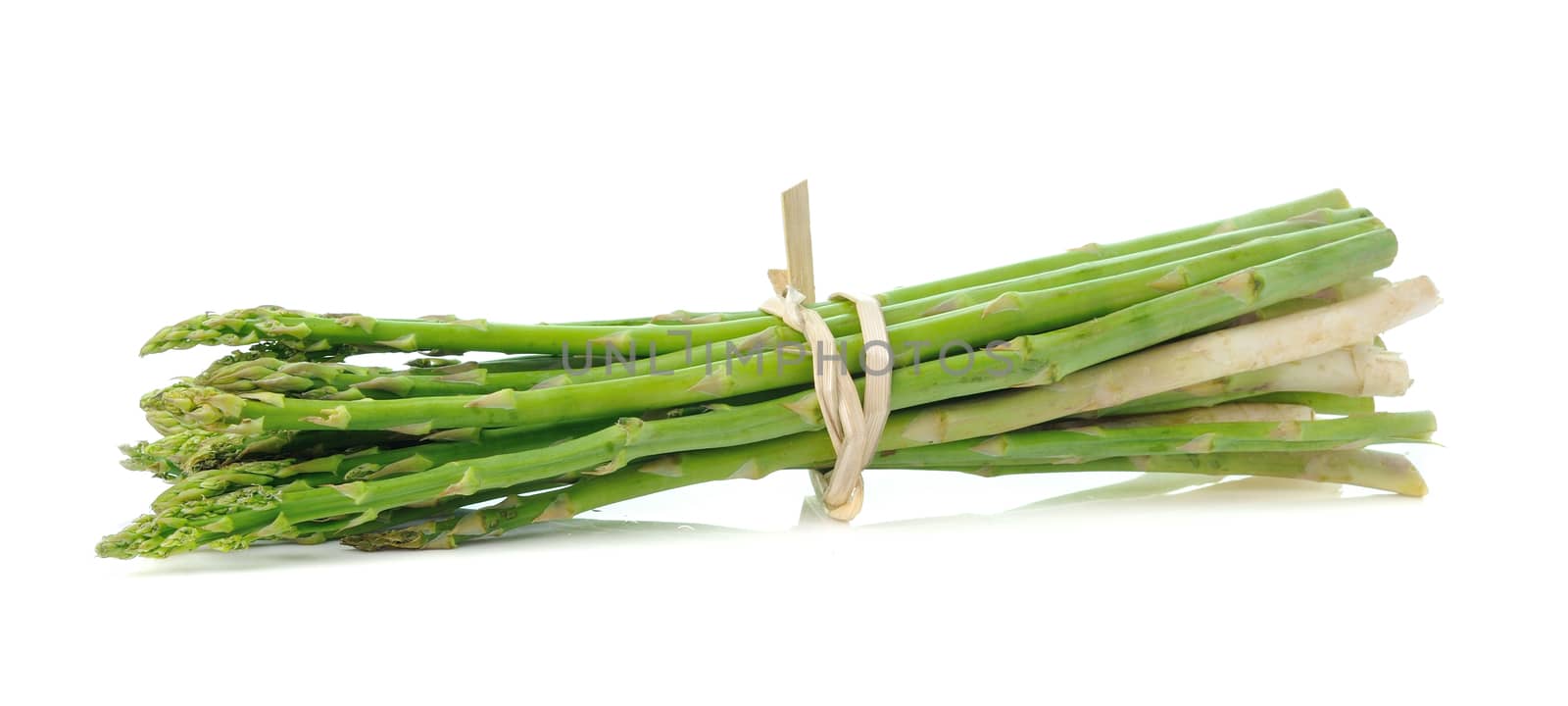 Asparagus isolated on white background 