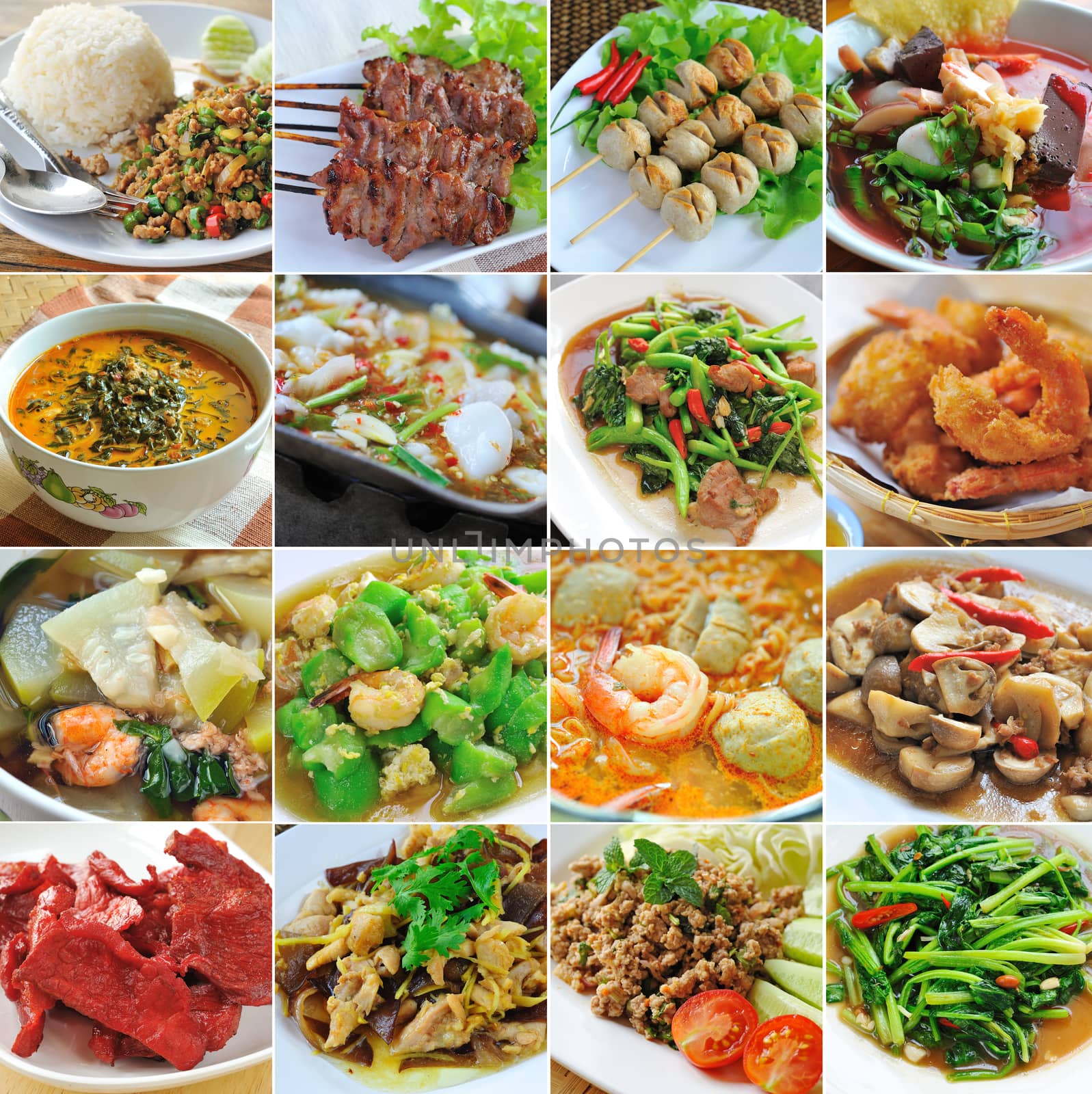 Thailand food by sommai