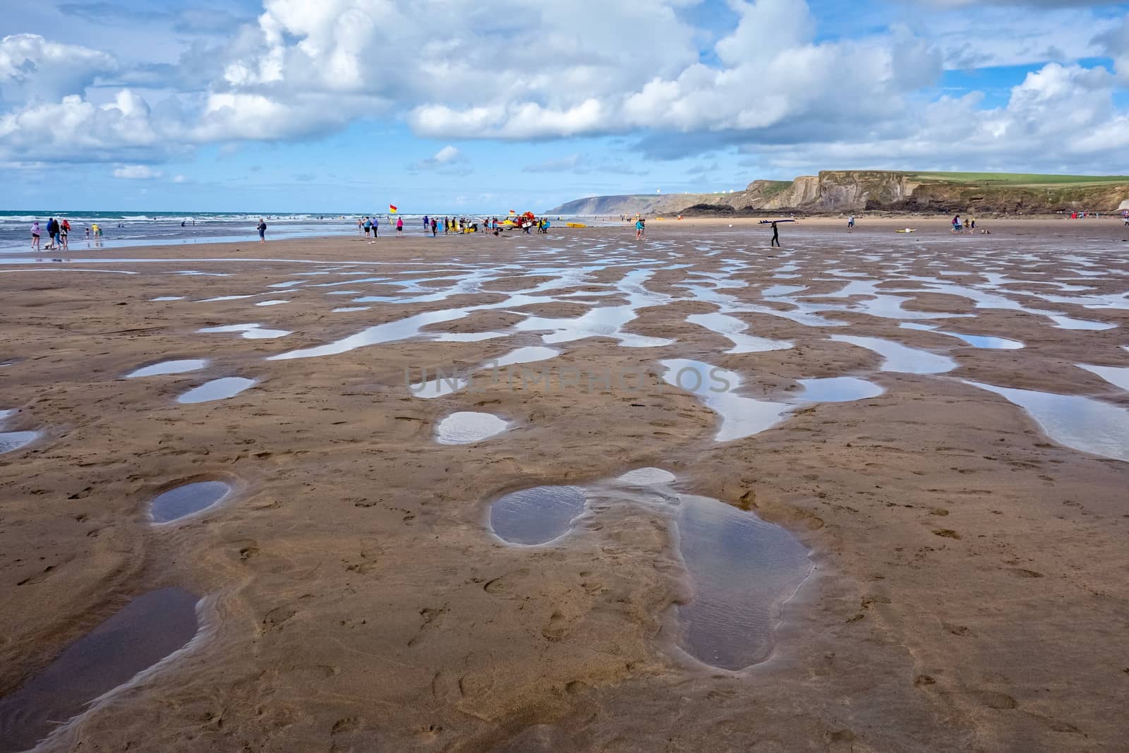 The beach at Bude by phil_bird