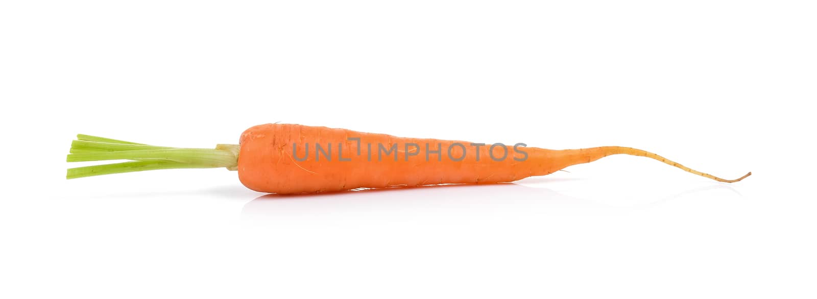 carrots isolated on a  white background by sommai