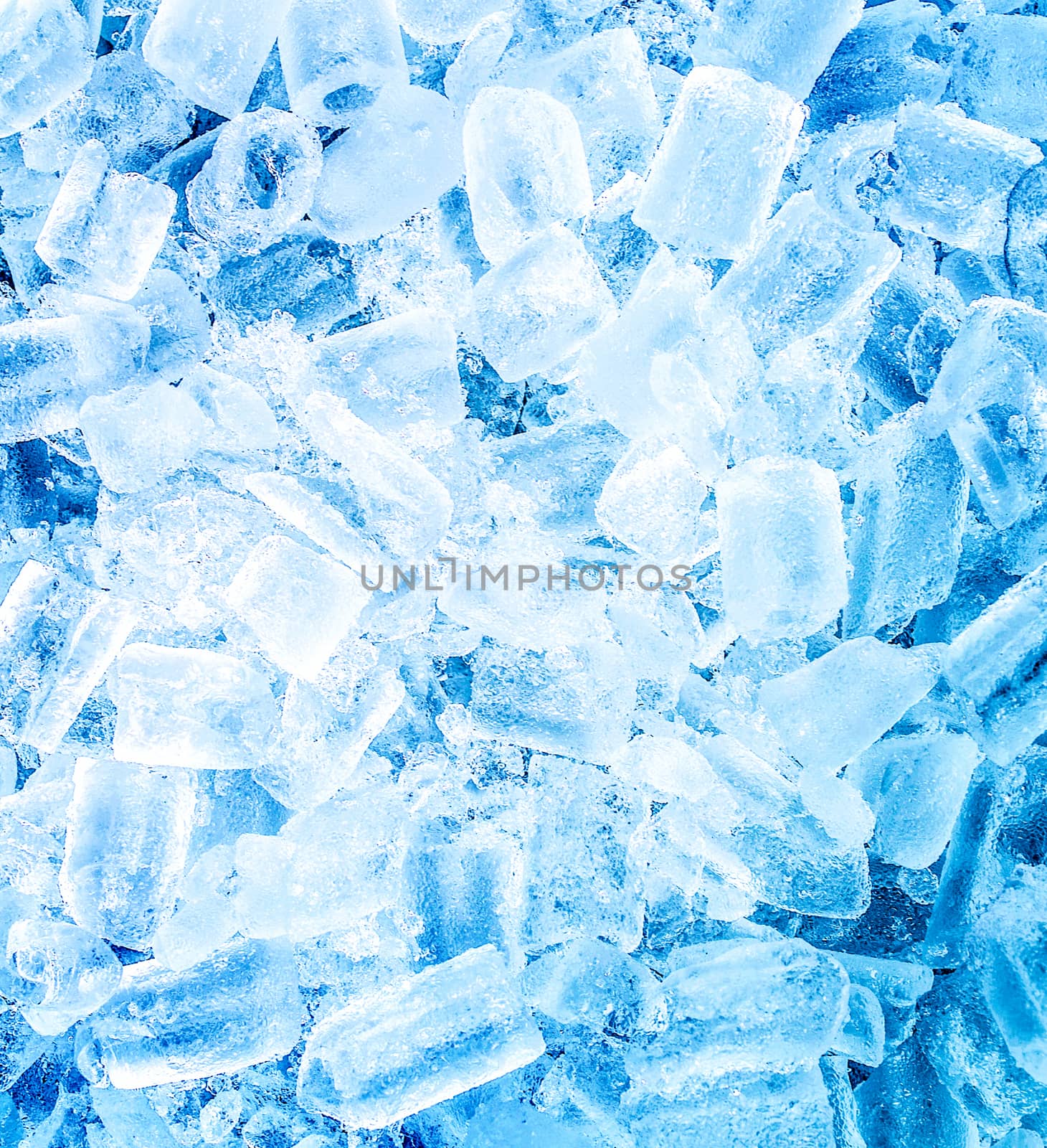 background with ice cubes by sommai
