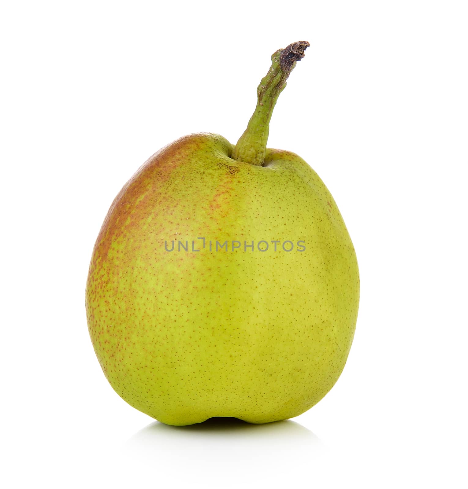 pear on white background by sommai