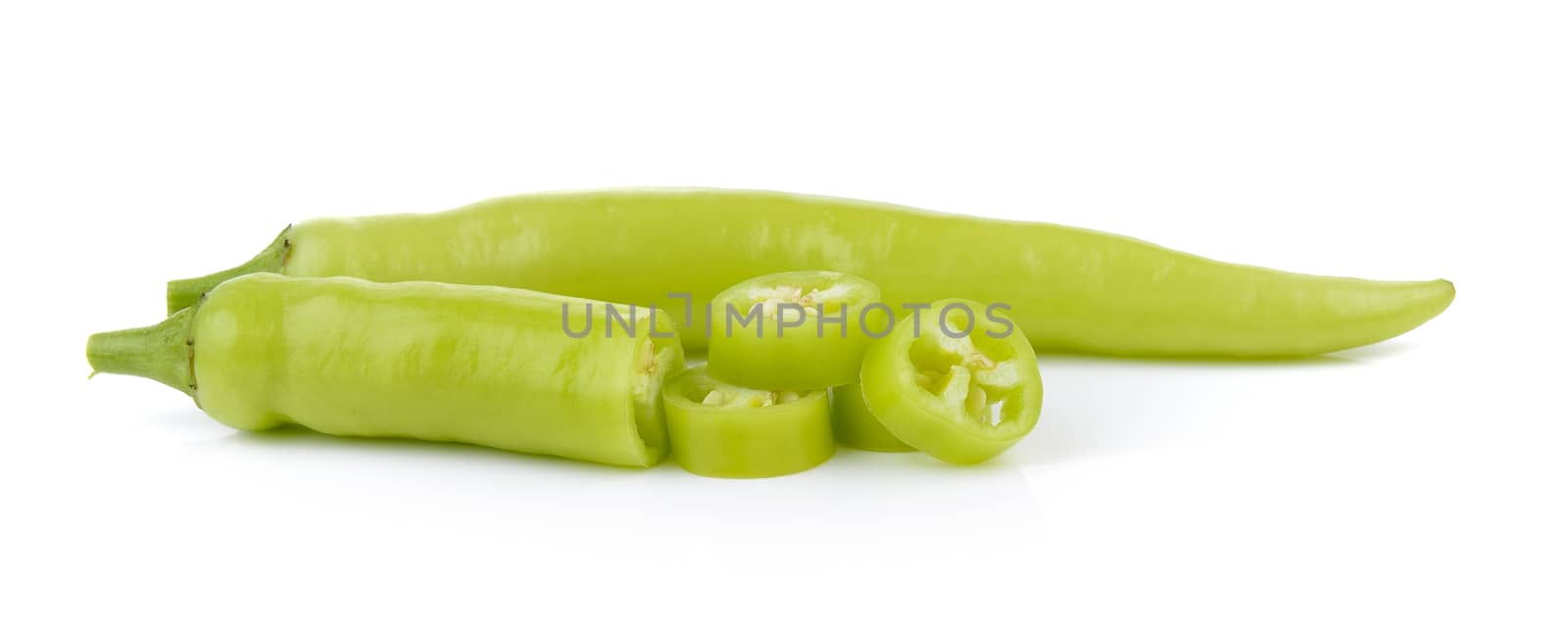 green chili pepper  by sommai