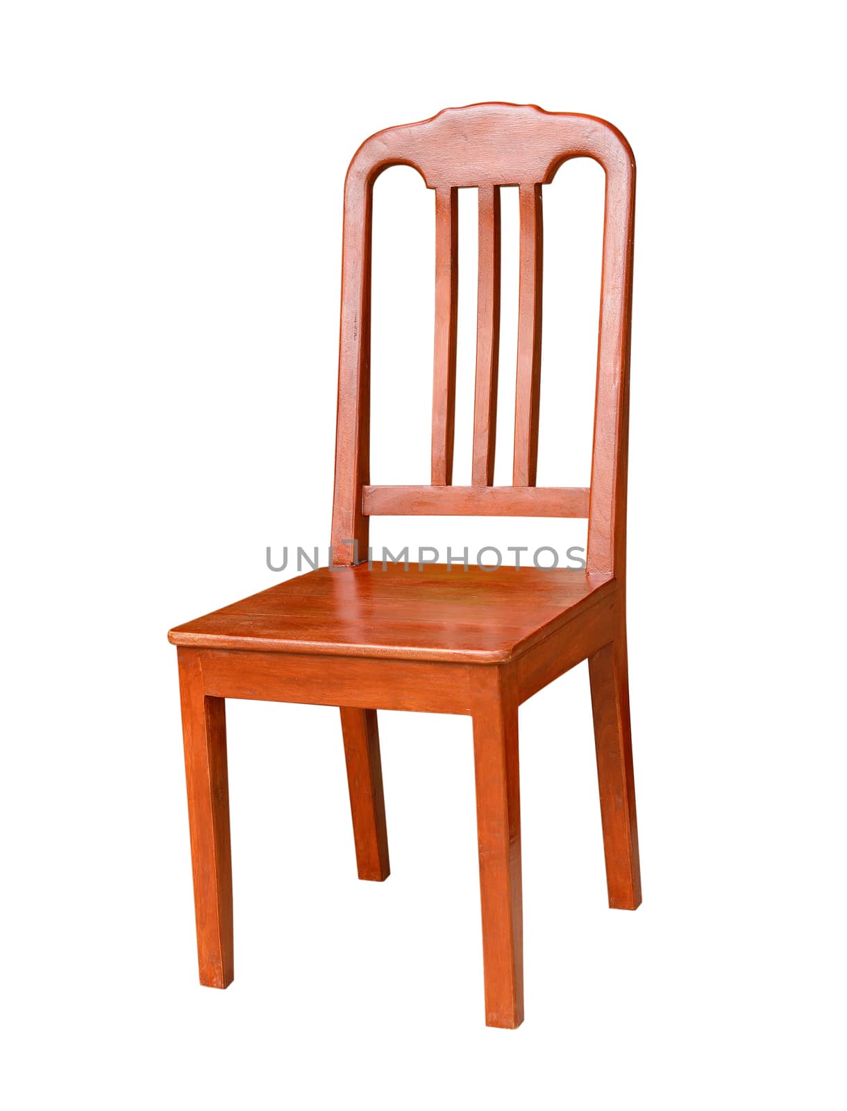 chair on white background by sommai