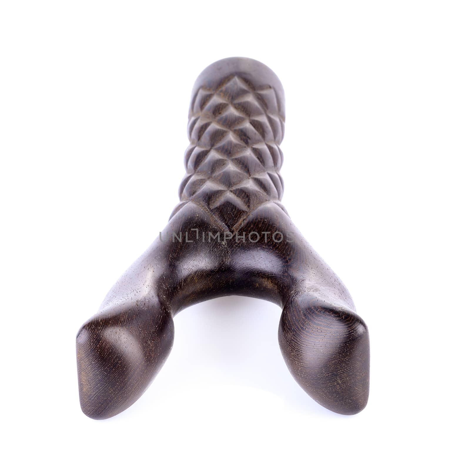 Massage tool on white background by sommai