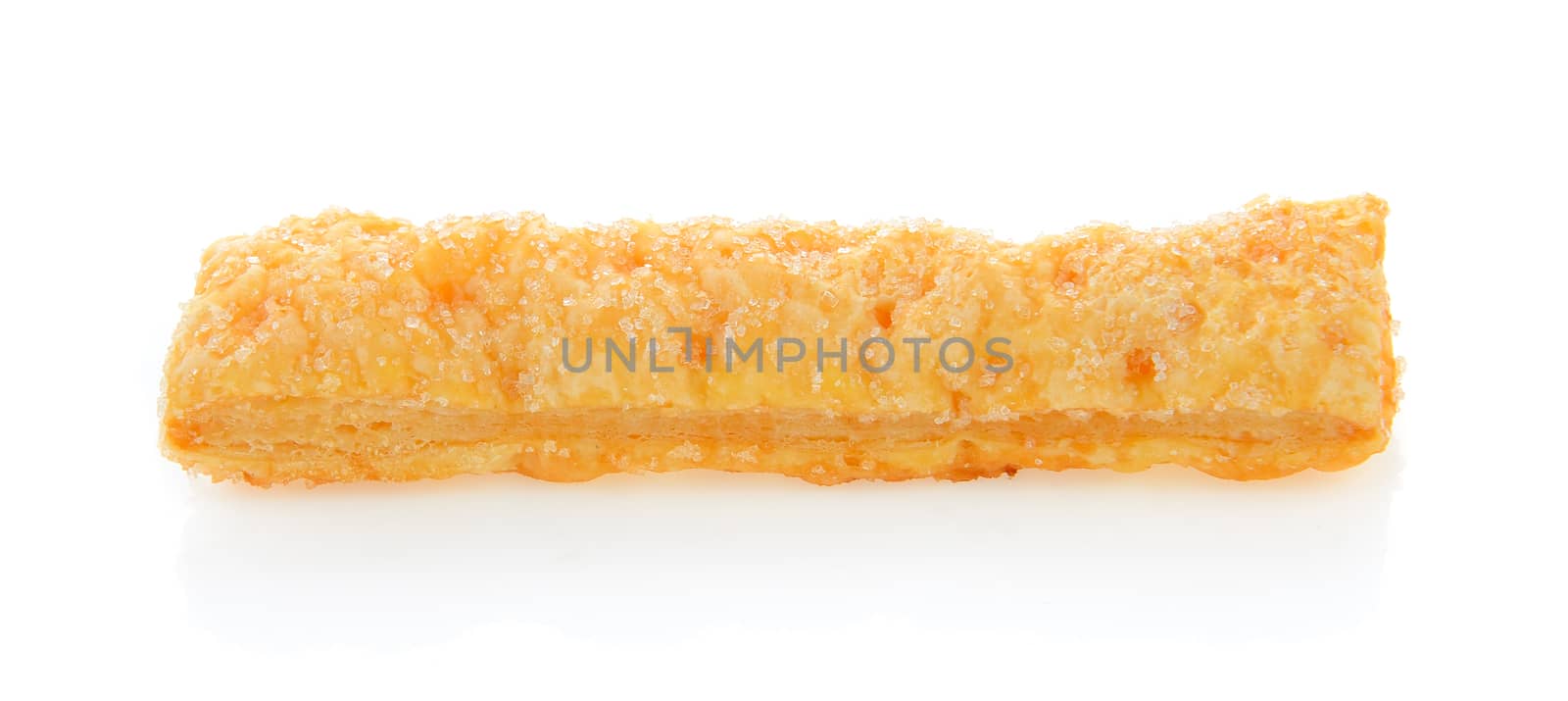 Pie or bread Sticks on white background by sommai