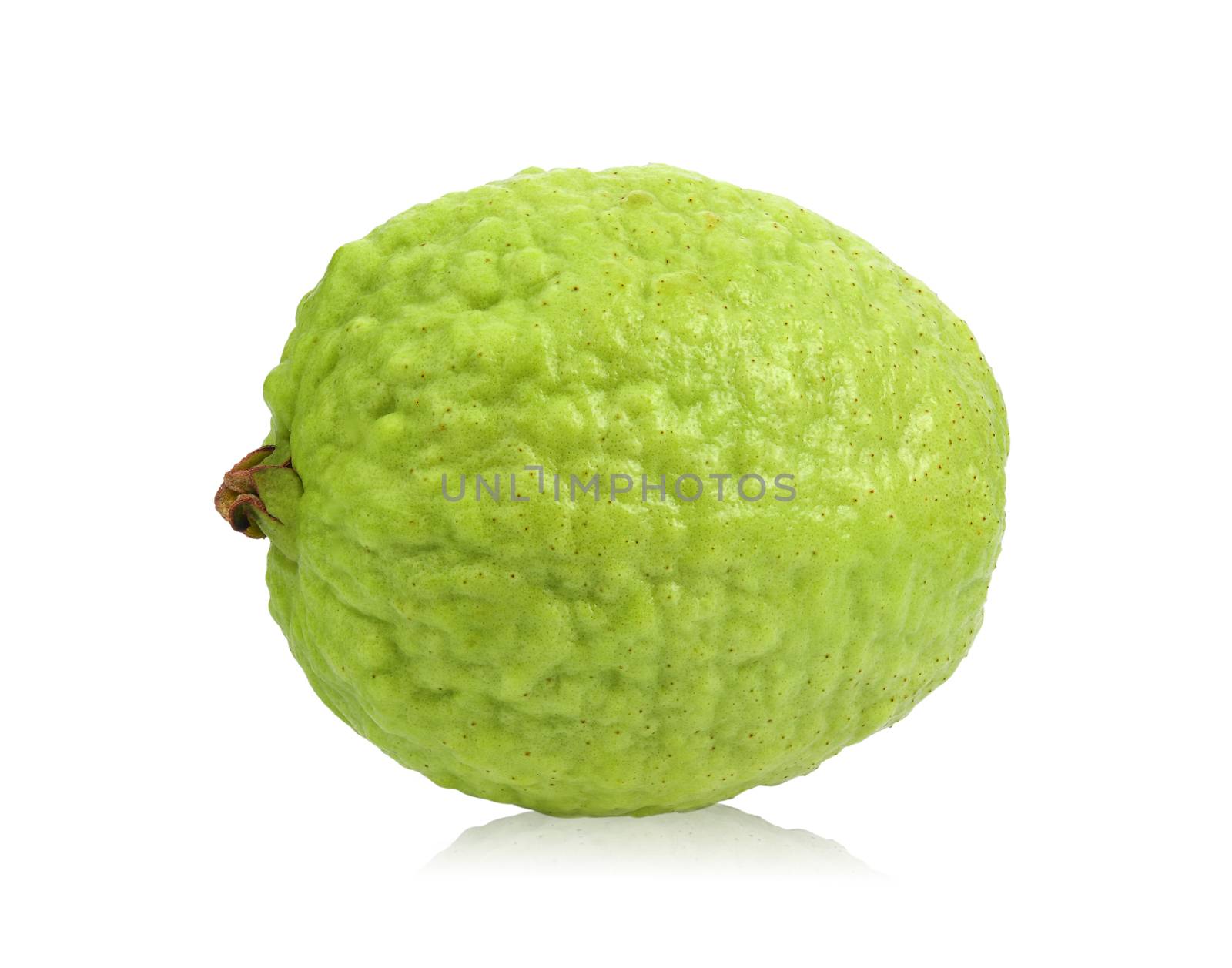 guava isolated on white background by sommai