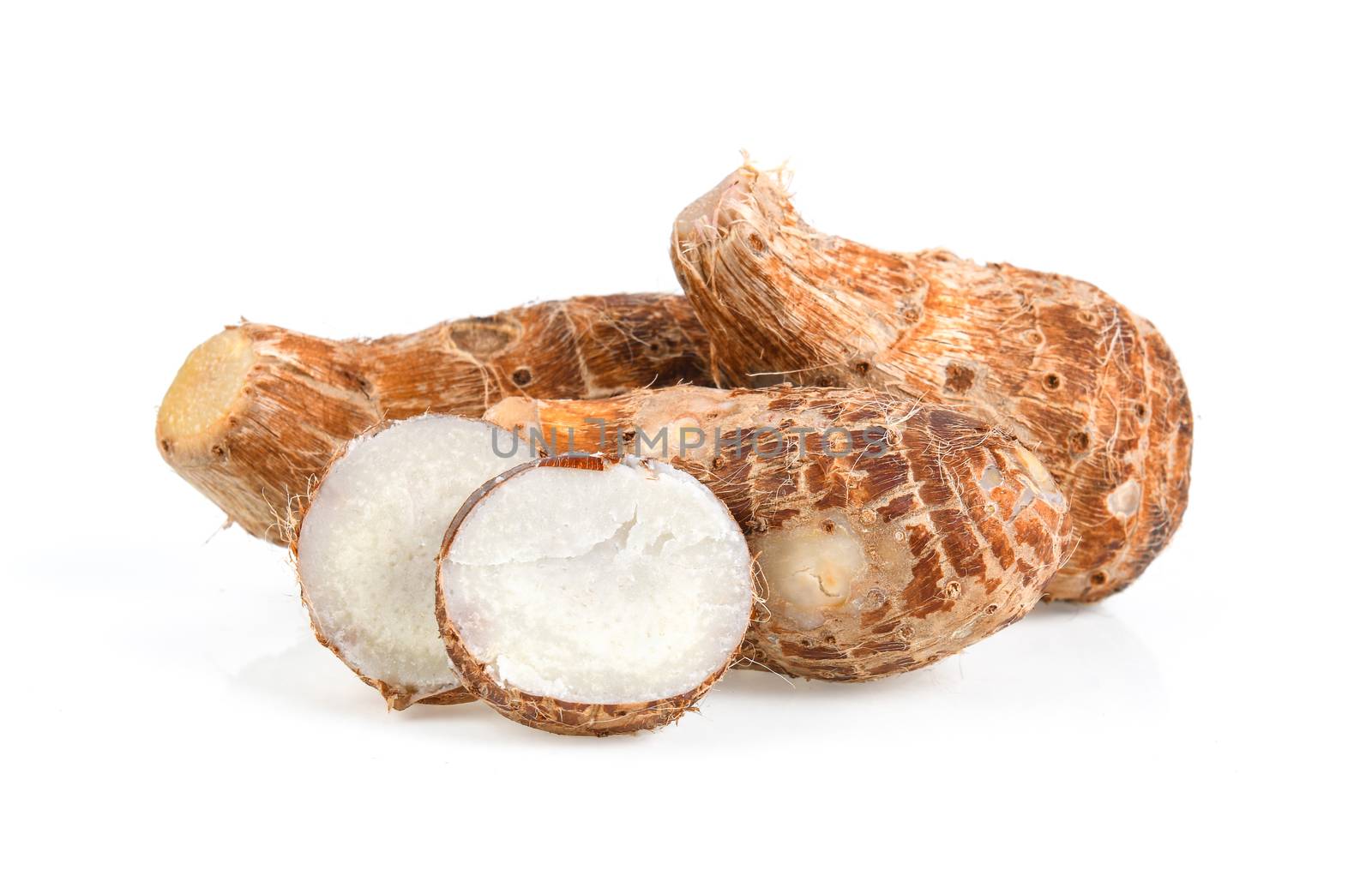 taro isolated on white background by sommai