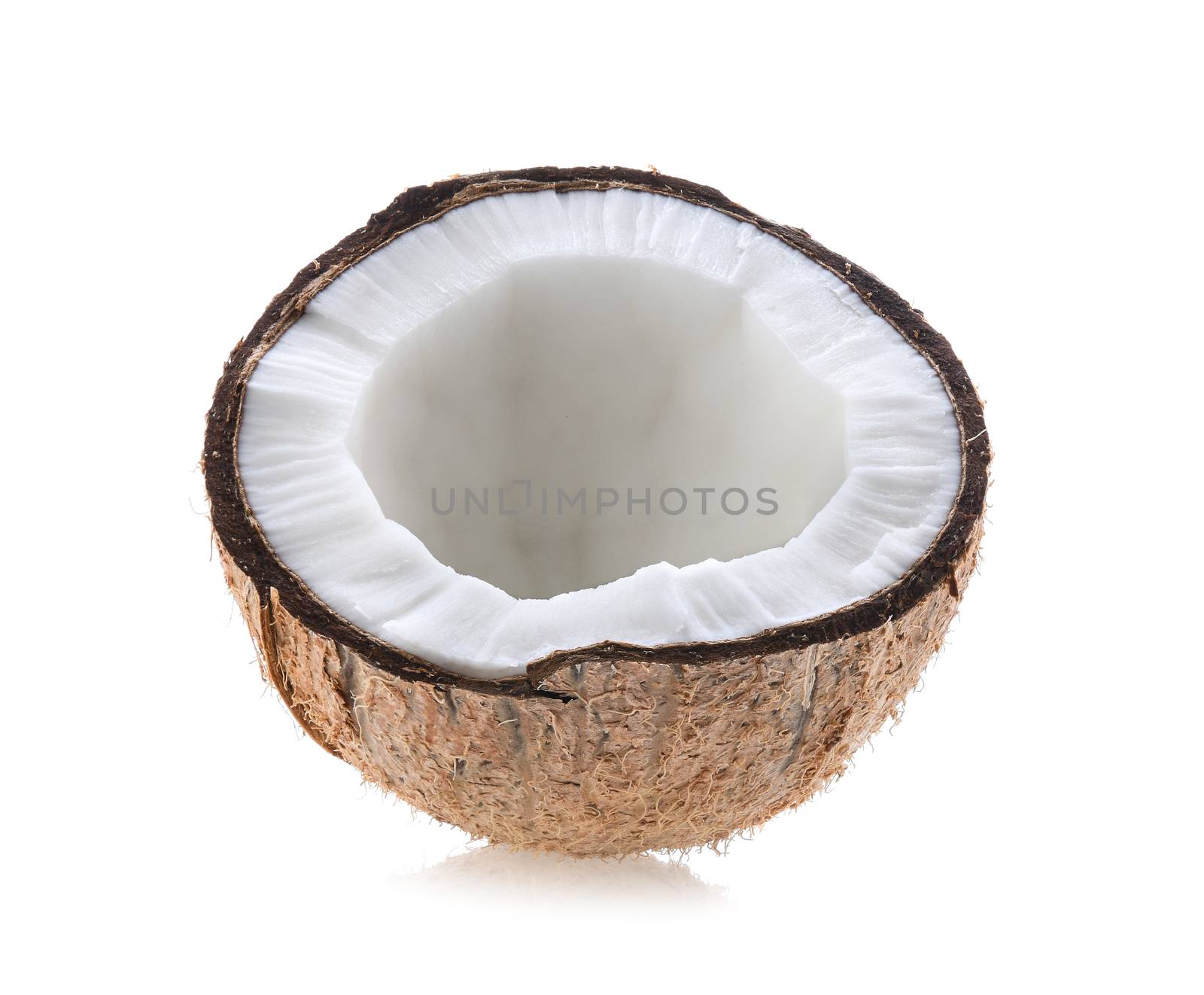 Coconut isolated on a white background by sommai