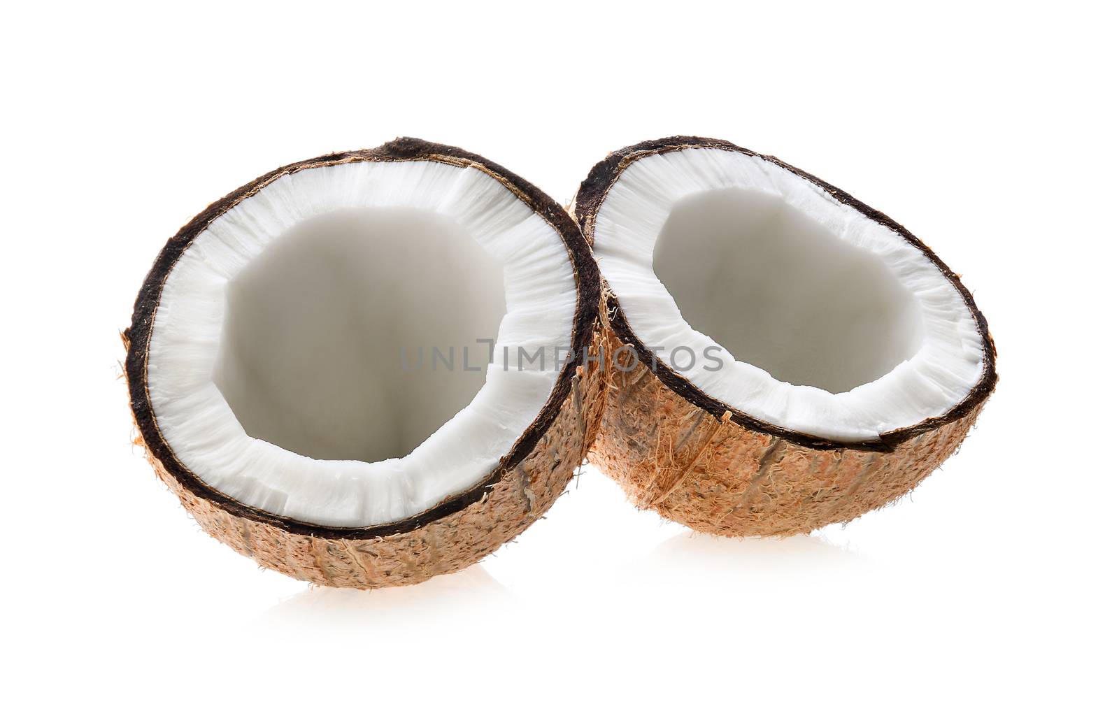 coconut isolated on white background by sommai