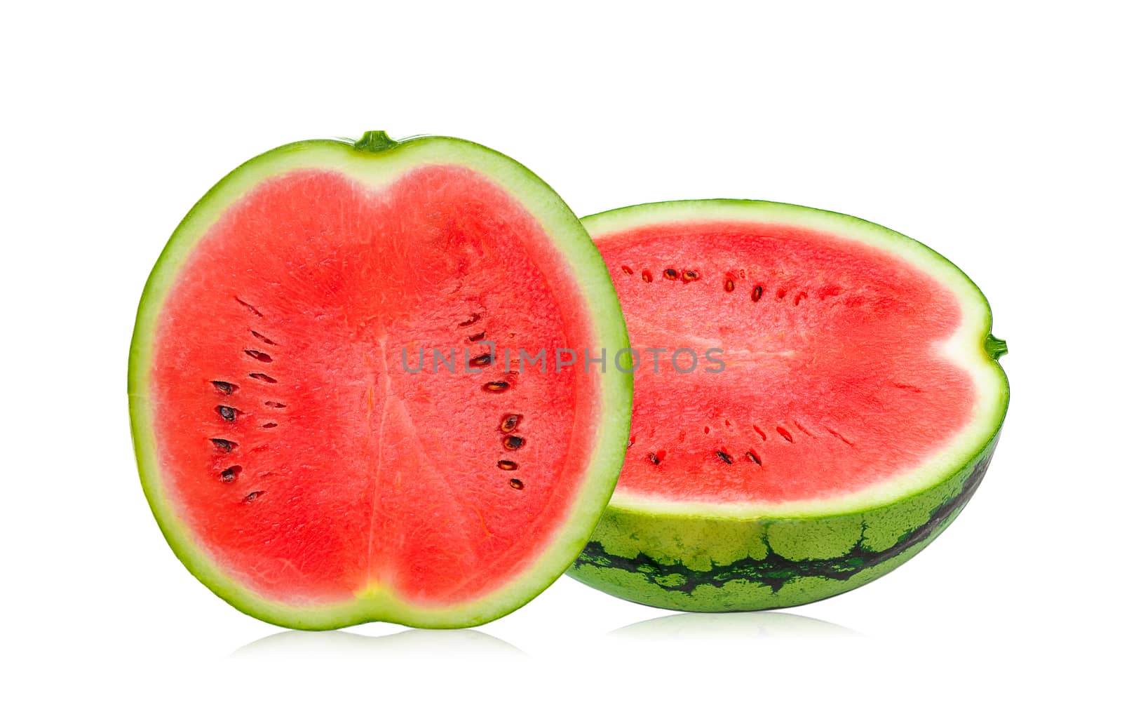 water melon isolated on white background by sommai