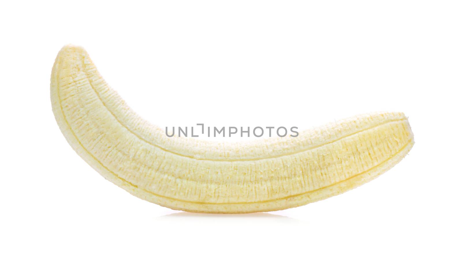 banana on white background