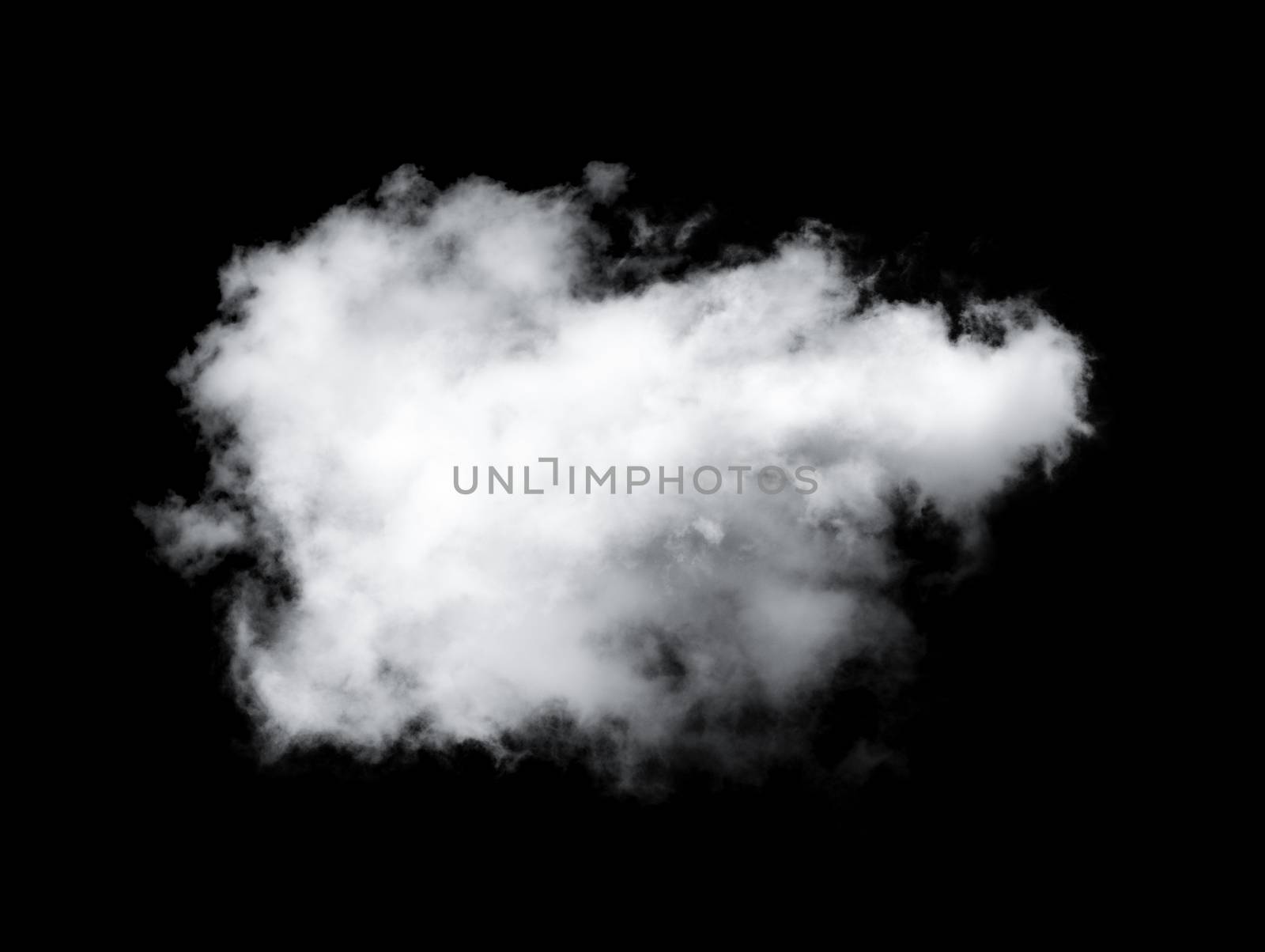 clouds on black background by sommai