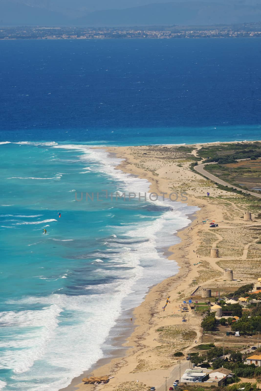 Gyra beach in Lefkada ,Greece by mady70