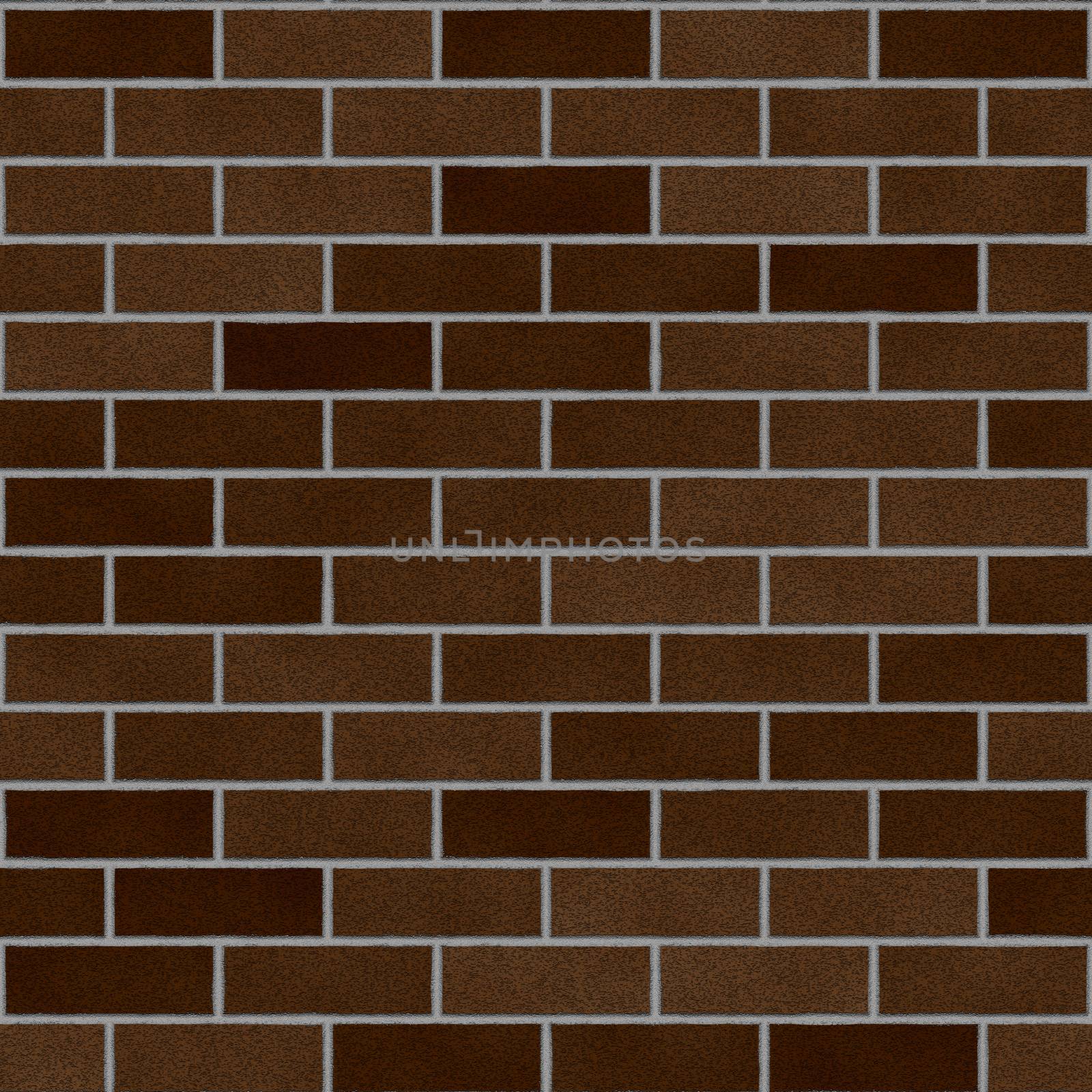 Chocolate Clay Bricks Seamless Texture by whitechild