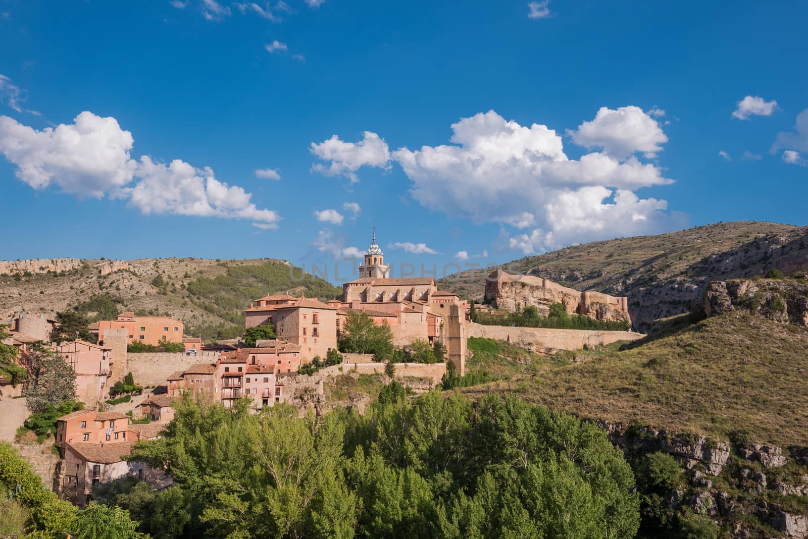 Albarracin, medieval village in teruel, Spain. by HERRAEZ