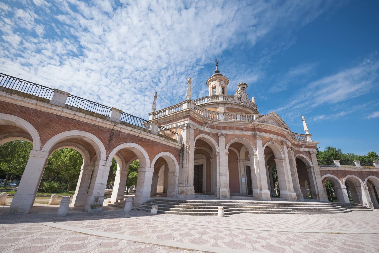 Aranjuez famous landmark, San Antonio de Padua church, Madrid, Spain. by HERRAEZ