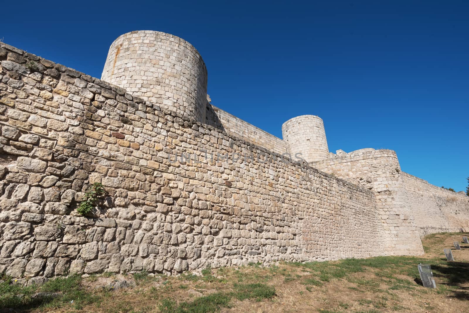 Ancient ruins of Burgos castle by HERRAEZ