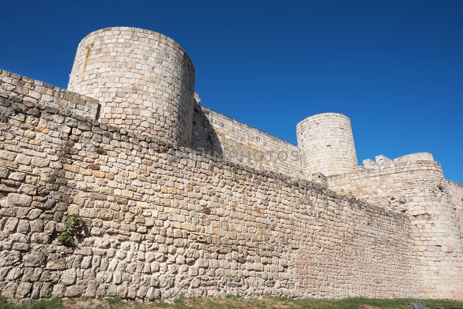 Ancient ruins of Burgos castle by HERRAEZ