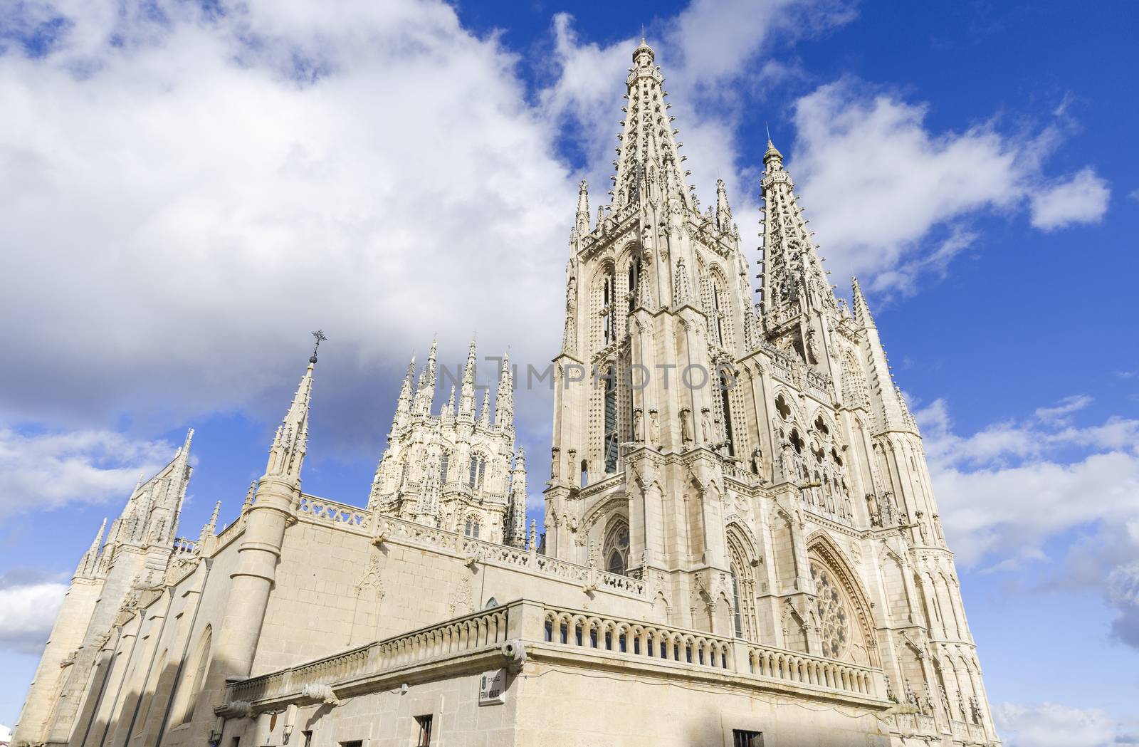 Burgos Cathedral. Famous Spanish Landmark. by HERRAEZ