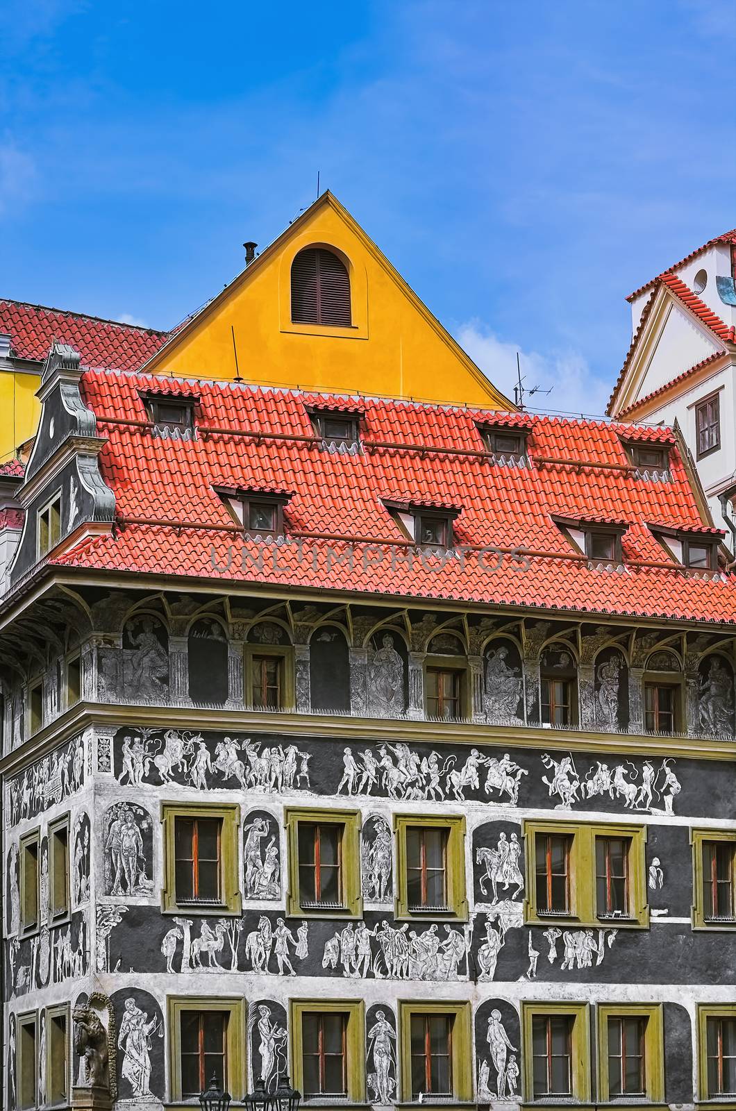 Old house in the Capital of Czech Repulic - Prague