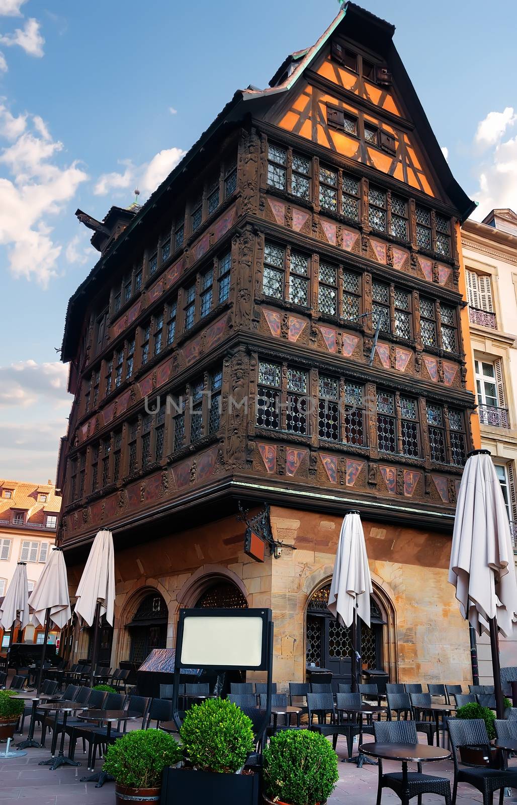 Restaurant near House of Kammerzell in Strasbourg, France