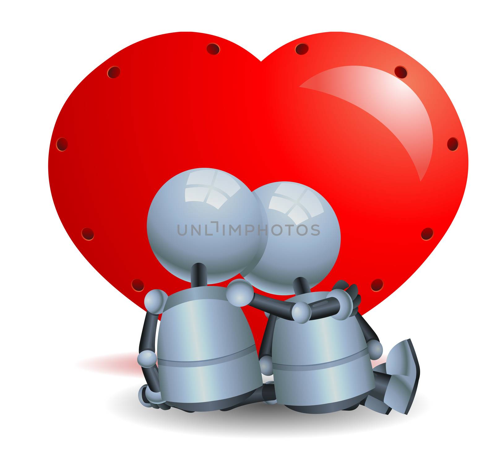 little robot couple romance by onime