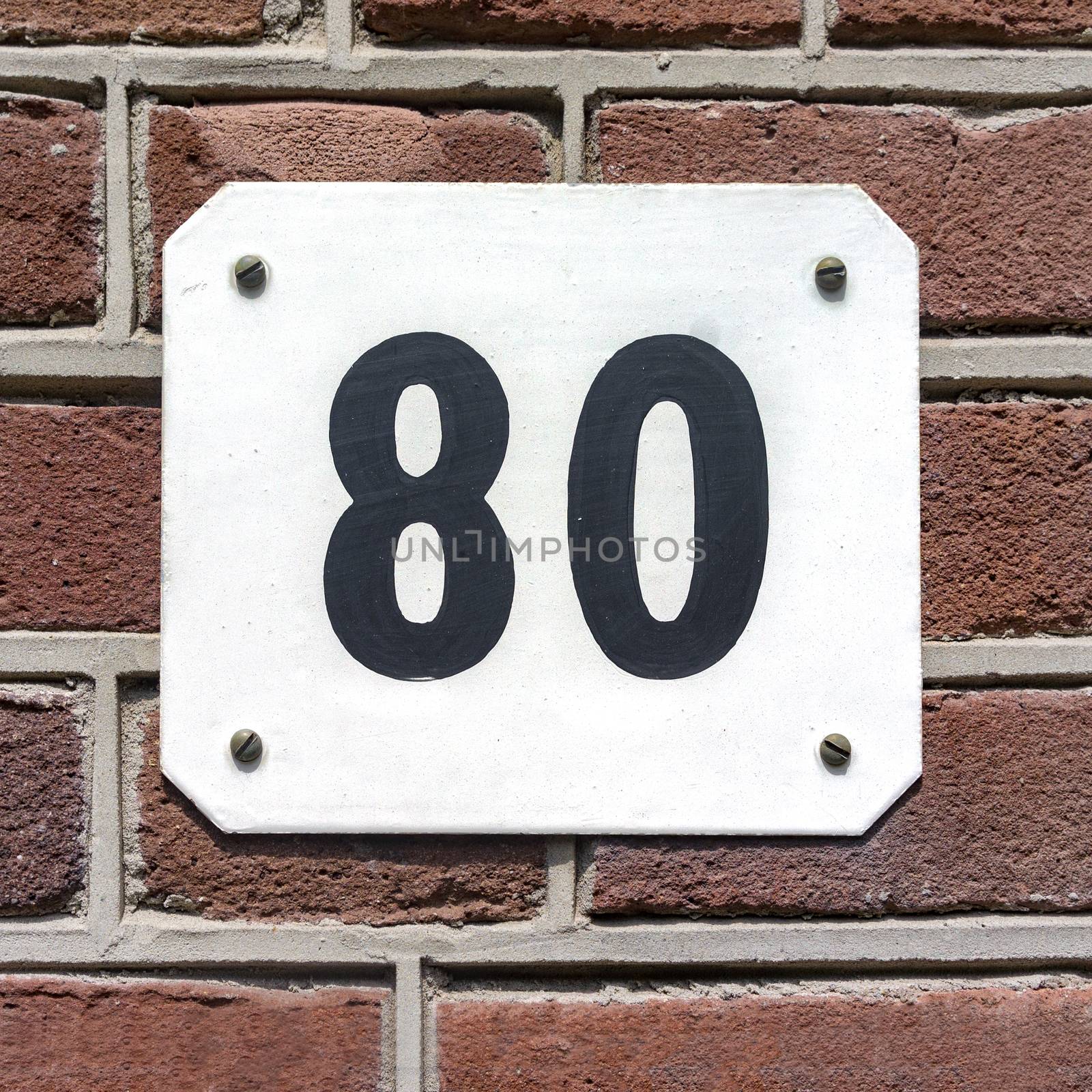 House number eighty (80)
